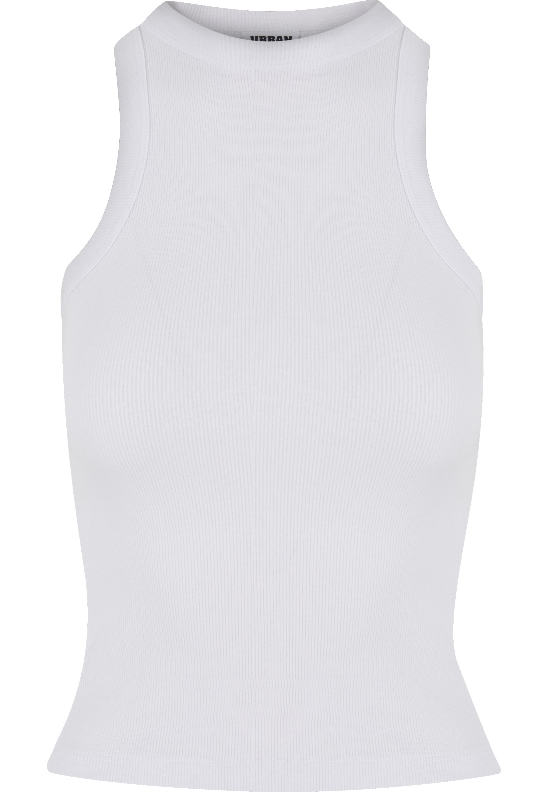 URBAN CLASSICS Tanktop »Urban Classics Ladies Racer Back Rib Top 2-Pack«