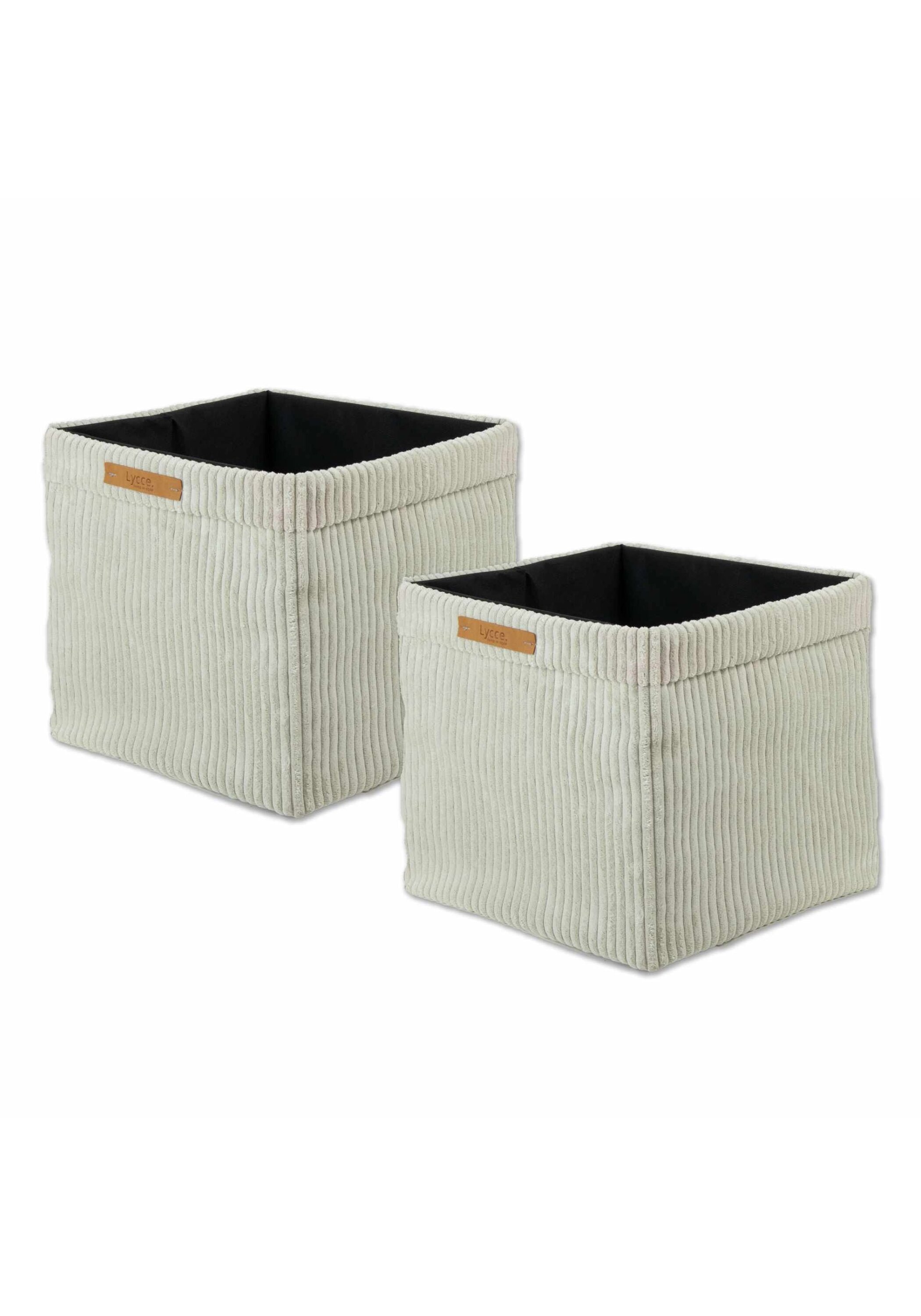 Lycce Aufbewahrungsbox "Aufbewahrungskorb Faltbare Aufbewahrungsbox Cord 2P 2er Pack"
