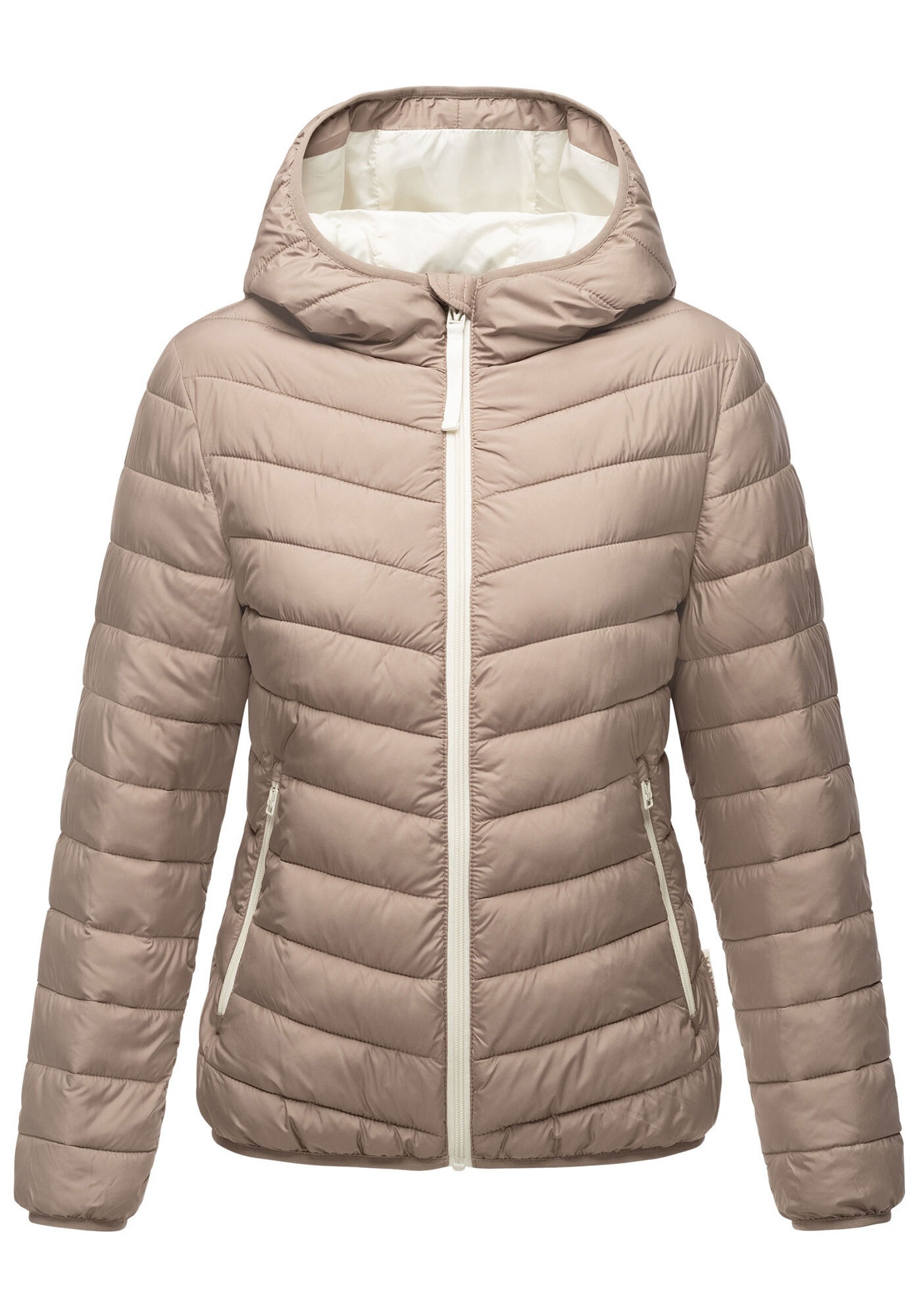 Marikoo Winterjacke »Pack mich ein«, Mit Kapuze und Beutel zum Verstauen der Jacke