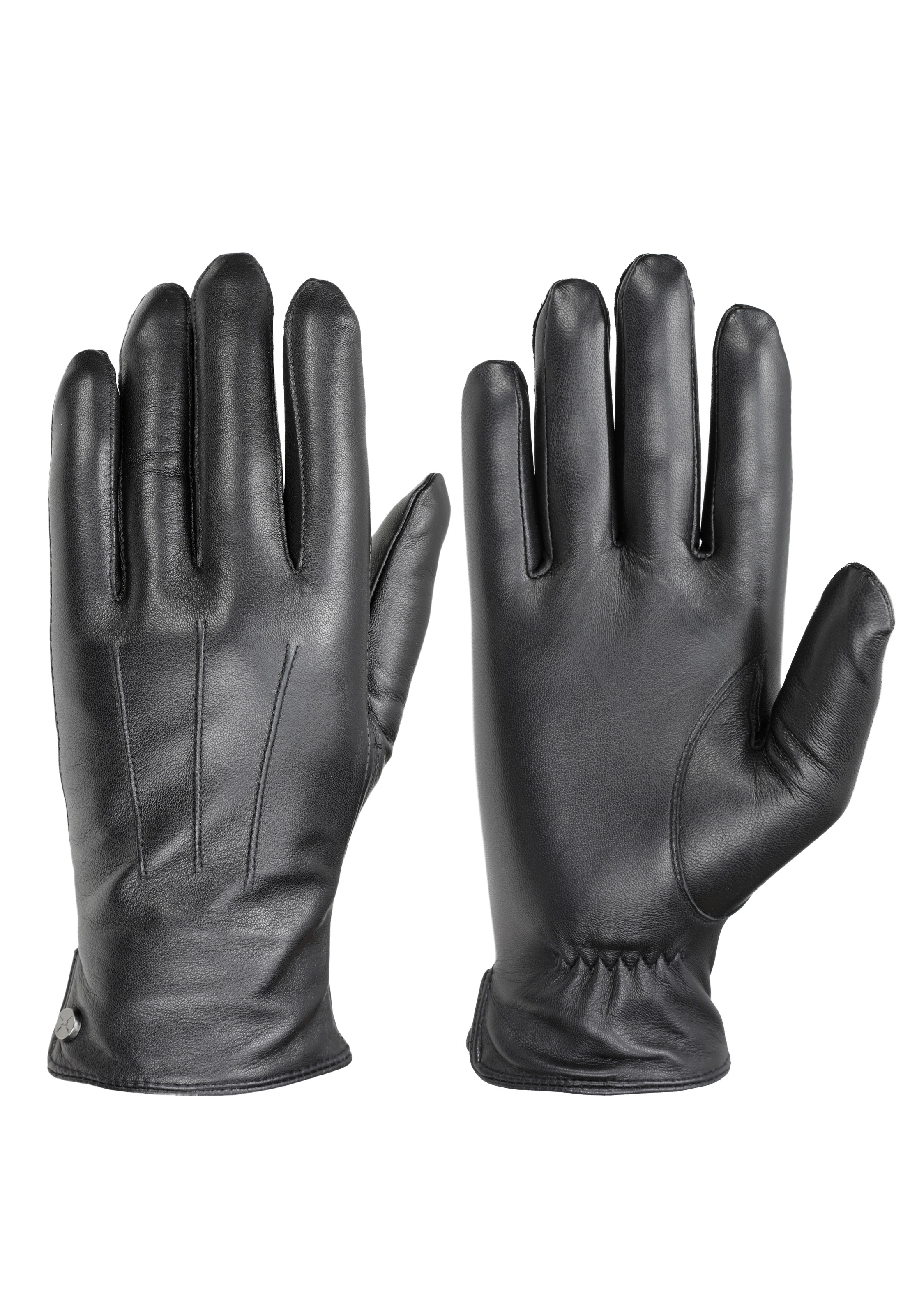 PEARLWOOD Lederhandschuhe "CLIFF", (1 Paar), weiches Fleecefutter, Dekorati günstig online kaufen