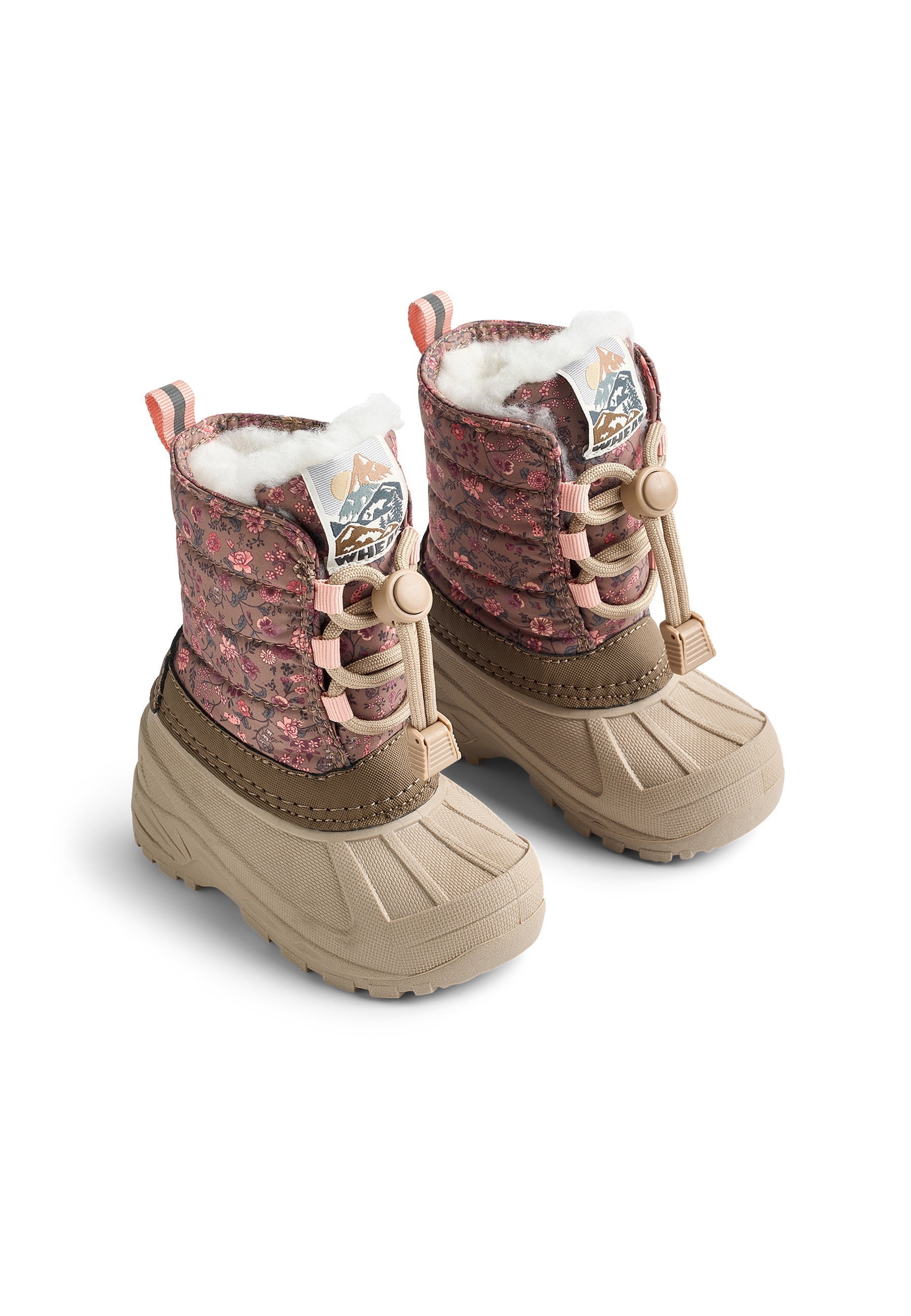WHEAT Mädchen Stiefel "WHEAT Winterboot Aleex", Gr. 26, beige, Polyester, Schuhe