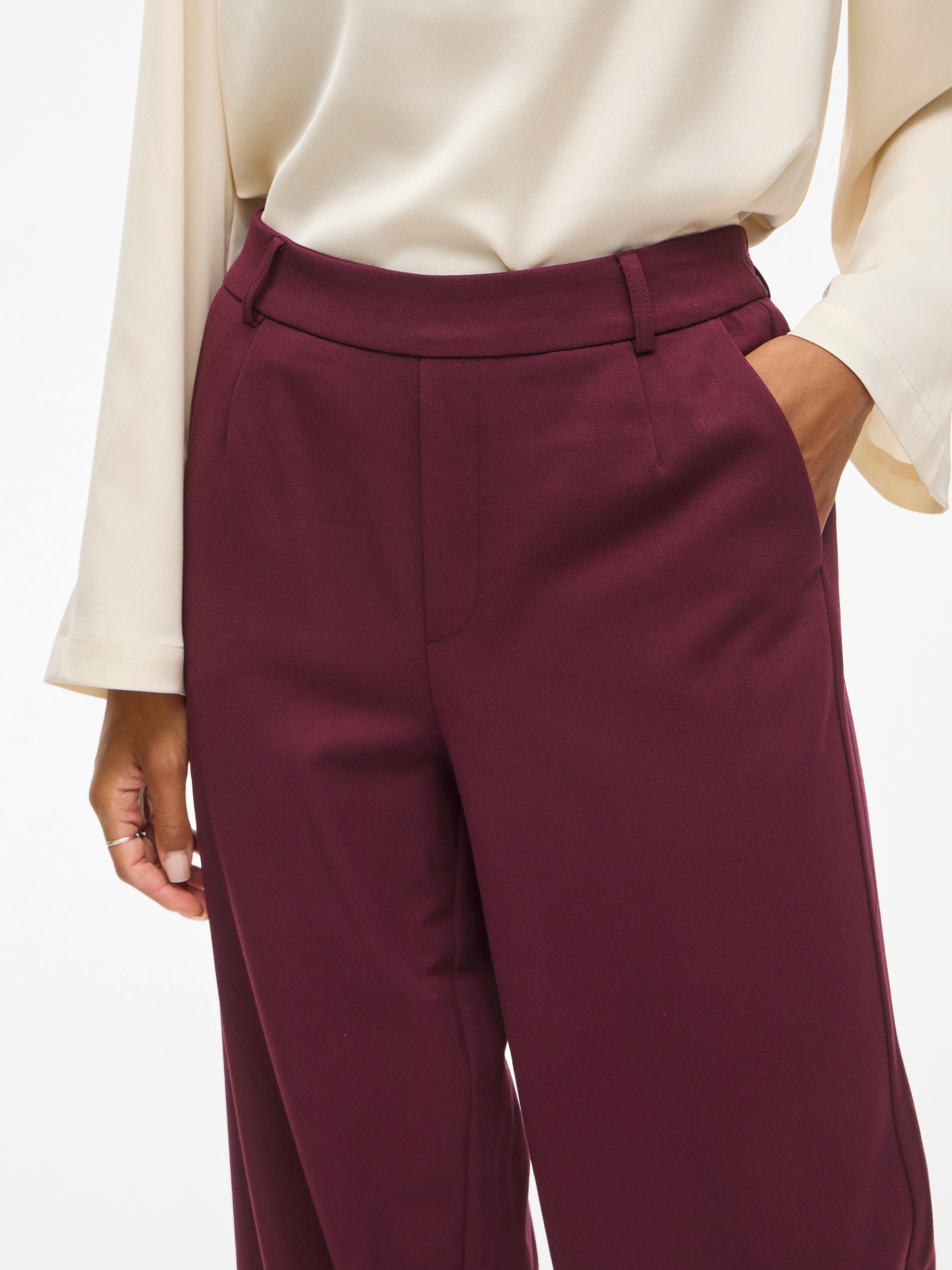 Vila Anzughose "VIVARONE HW WIDE PANT - NOOS" günstig online kaufen