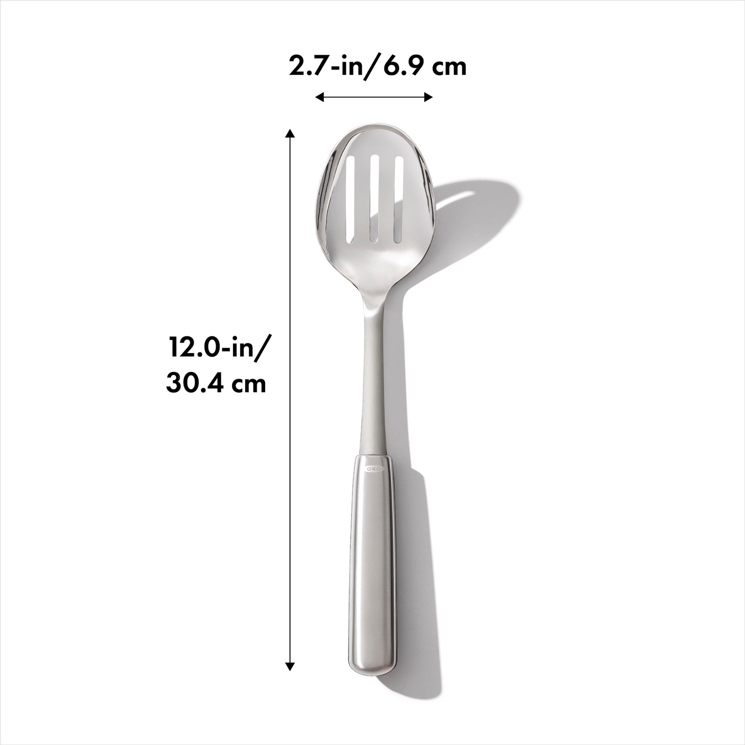 OXO Good Grips Schaumlöffel, (1 tlg.), zum Kochen, aus Edelstahl
