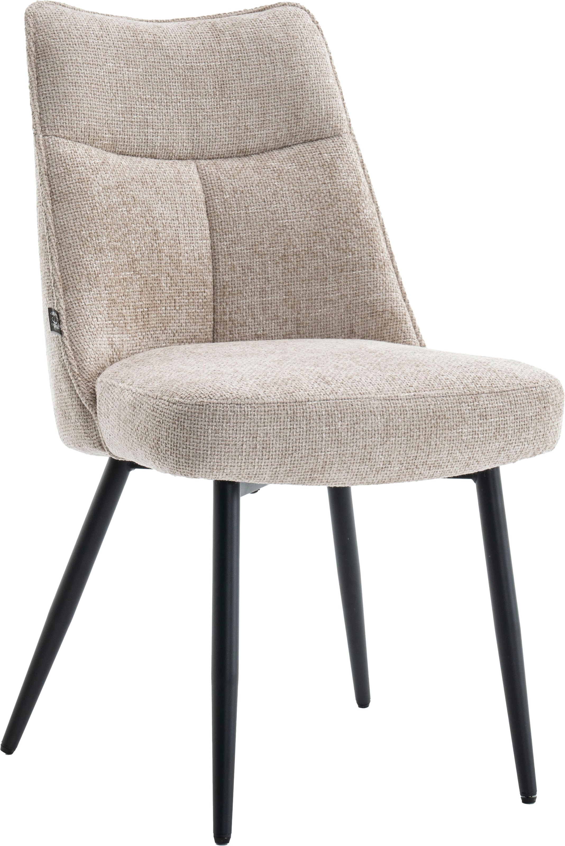 Home affaire 4-Fußstuhl "Cielo" (Set) 2 Stk. Boucle tolle Optik günstig online kaufen