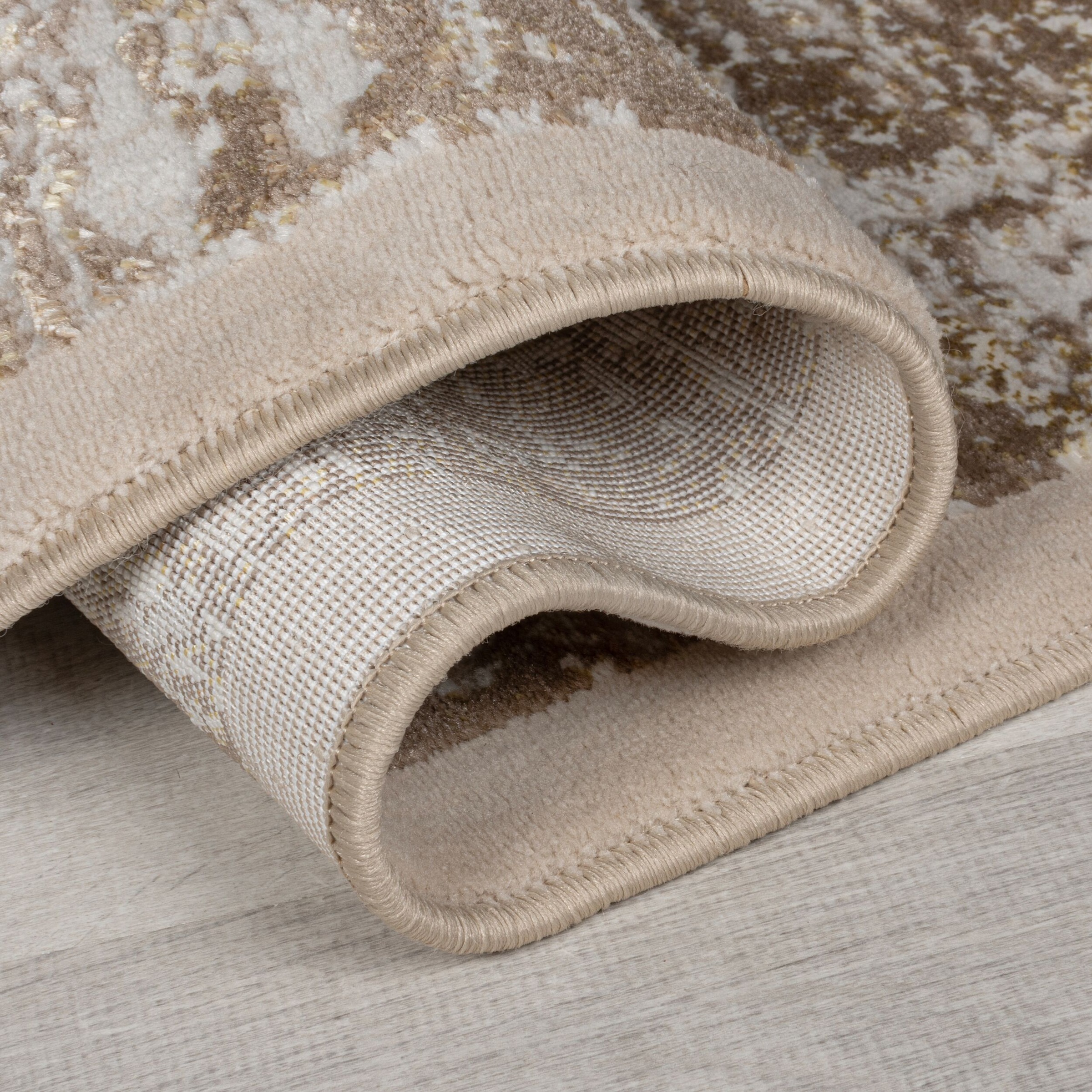 FLAIR RUGS Teppich »Eris Trace«, rechteckig, 8 mm Höhe, Glanzeffekt Teppich