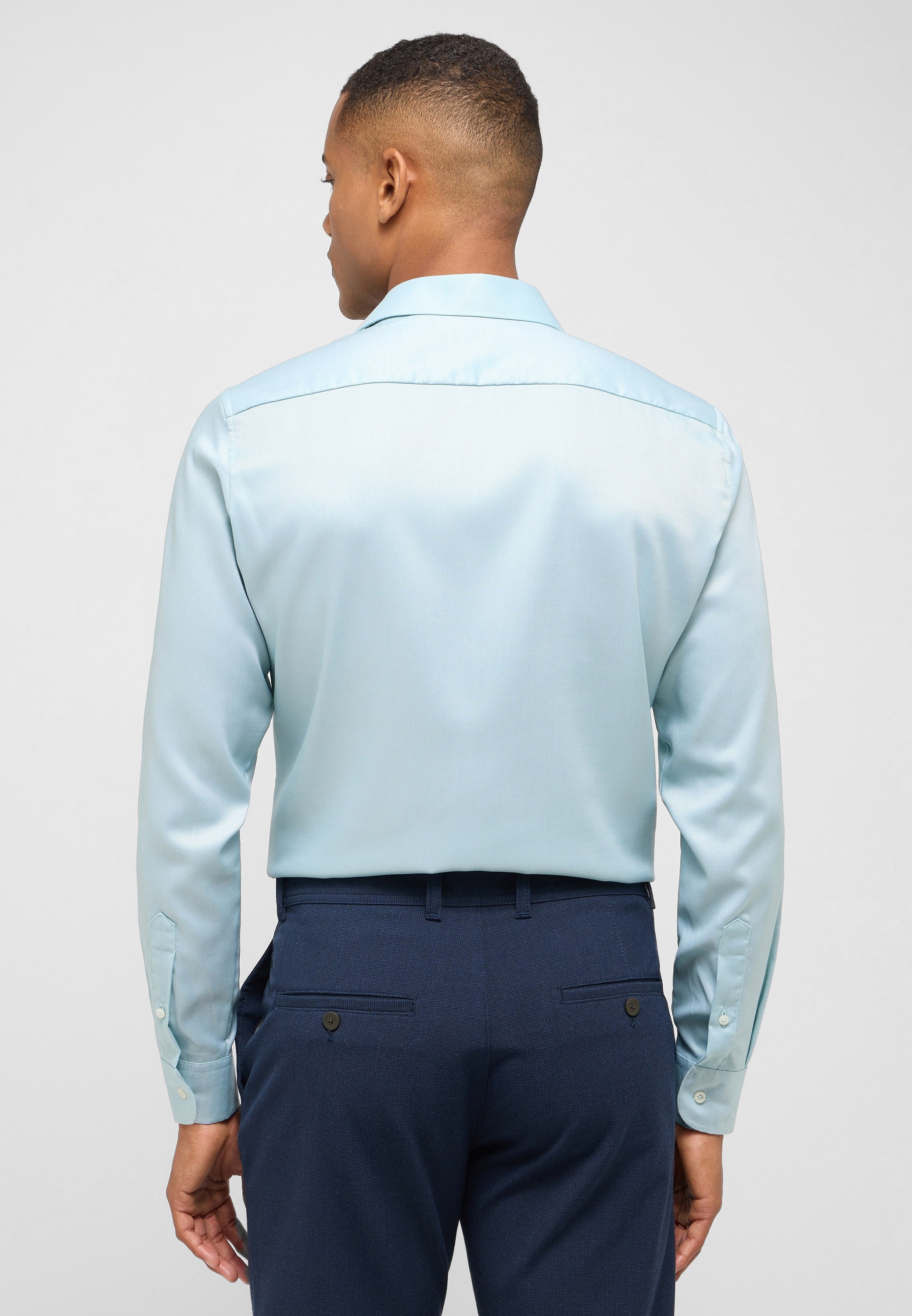 Eterna Langarmhemd »SLIM FIT«, EASY IRON (bügelleicht)