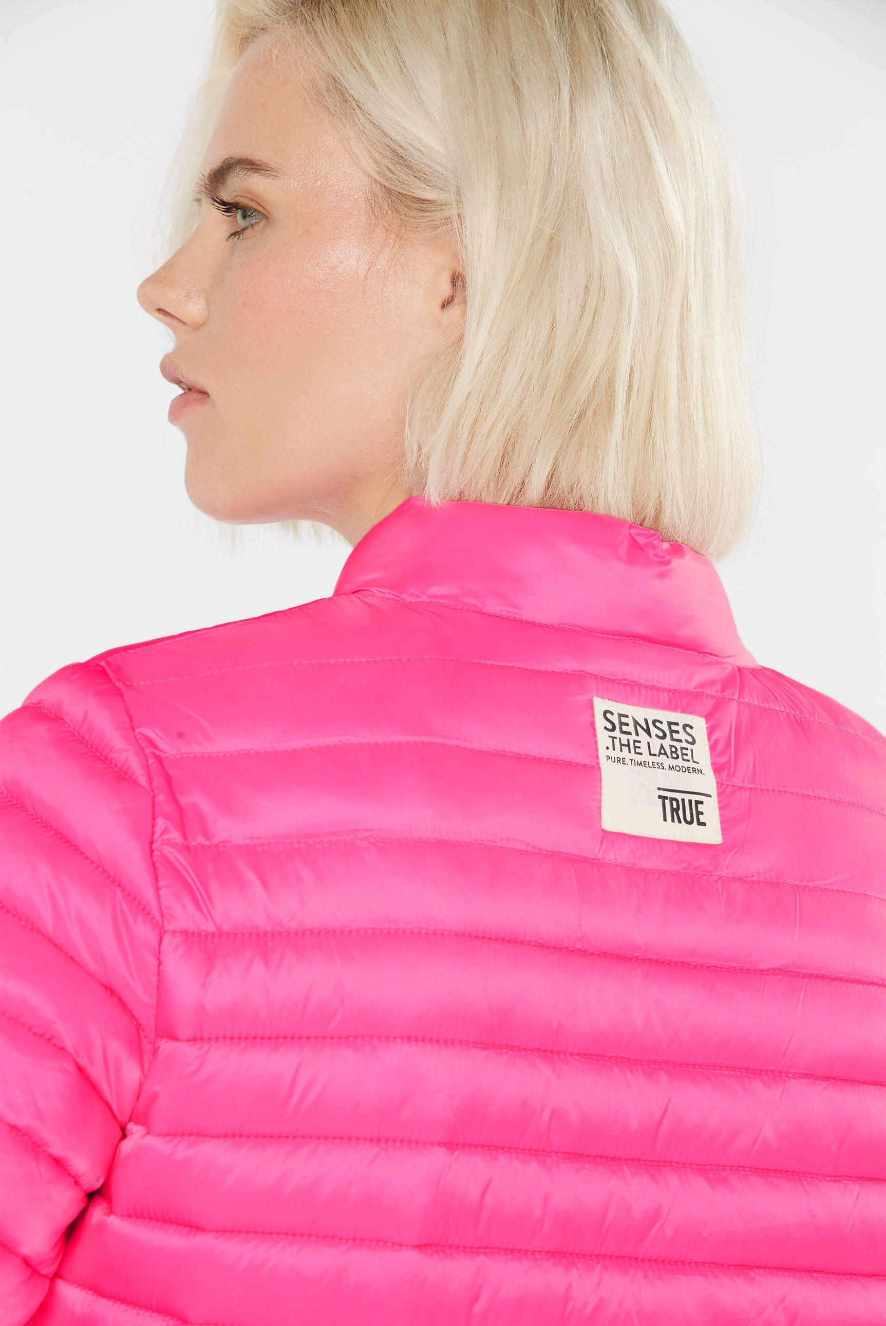 SENSES.THE LABEL Steppjacke ohne Kapuze mit verstellbarem Gummizug im Saum