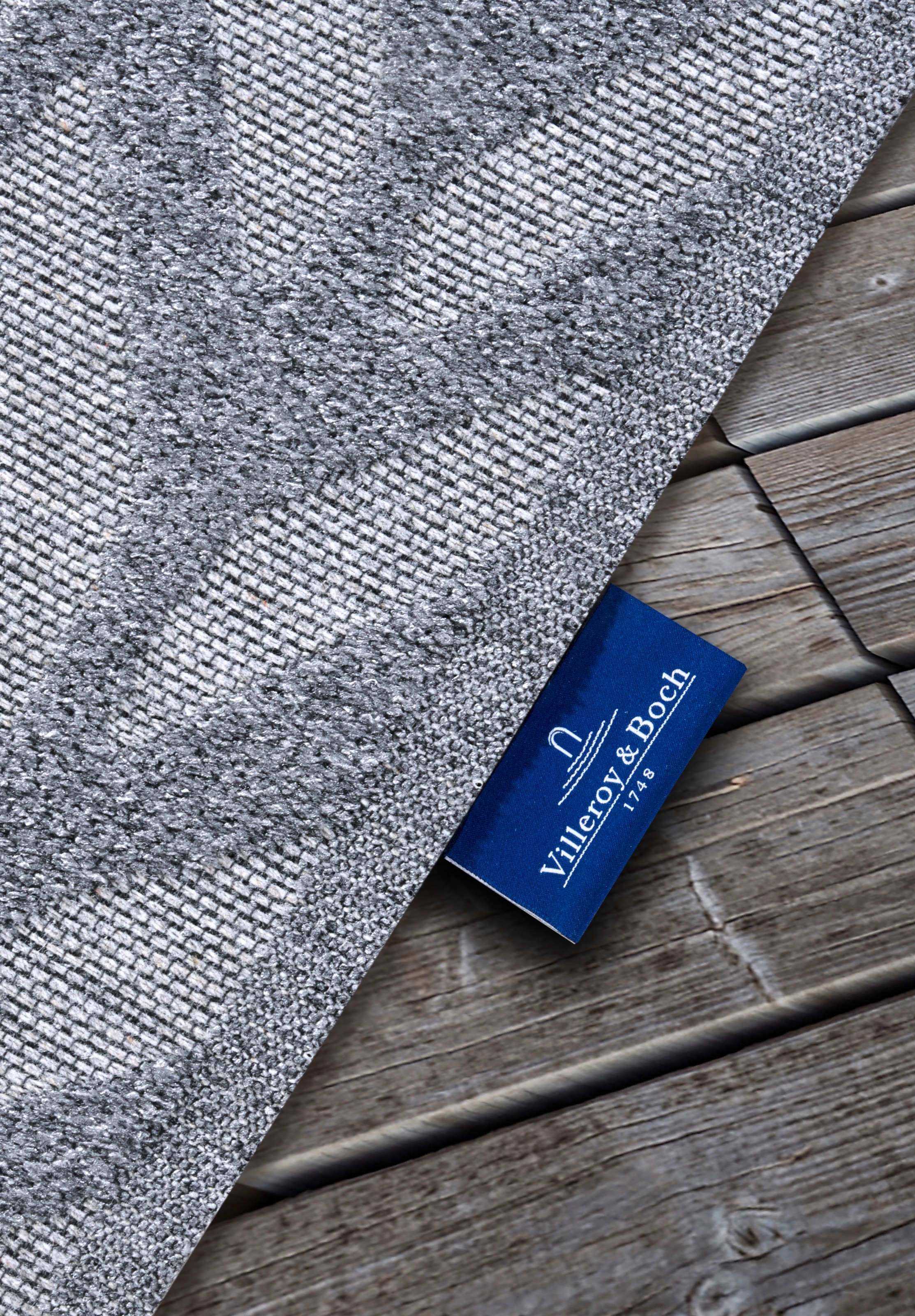 Villeroy & Boch Outdoorteppich »Georgette«, rechteckig, 4 mm Höhe, In-& Outdoor, Flachgewebe, wetterfest, Terrasse, Balkon, modern, Trend