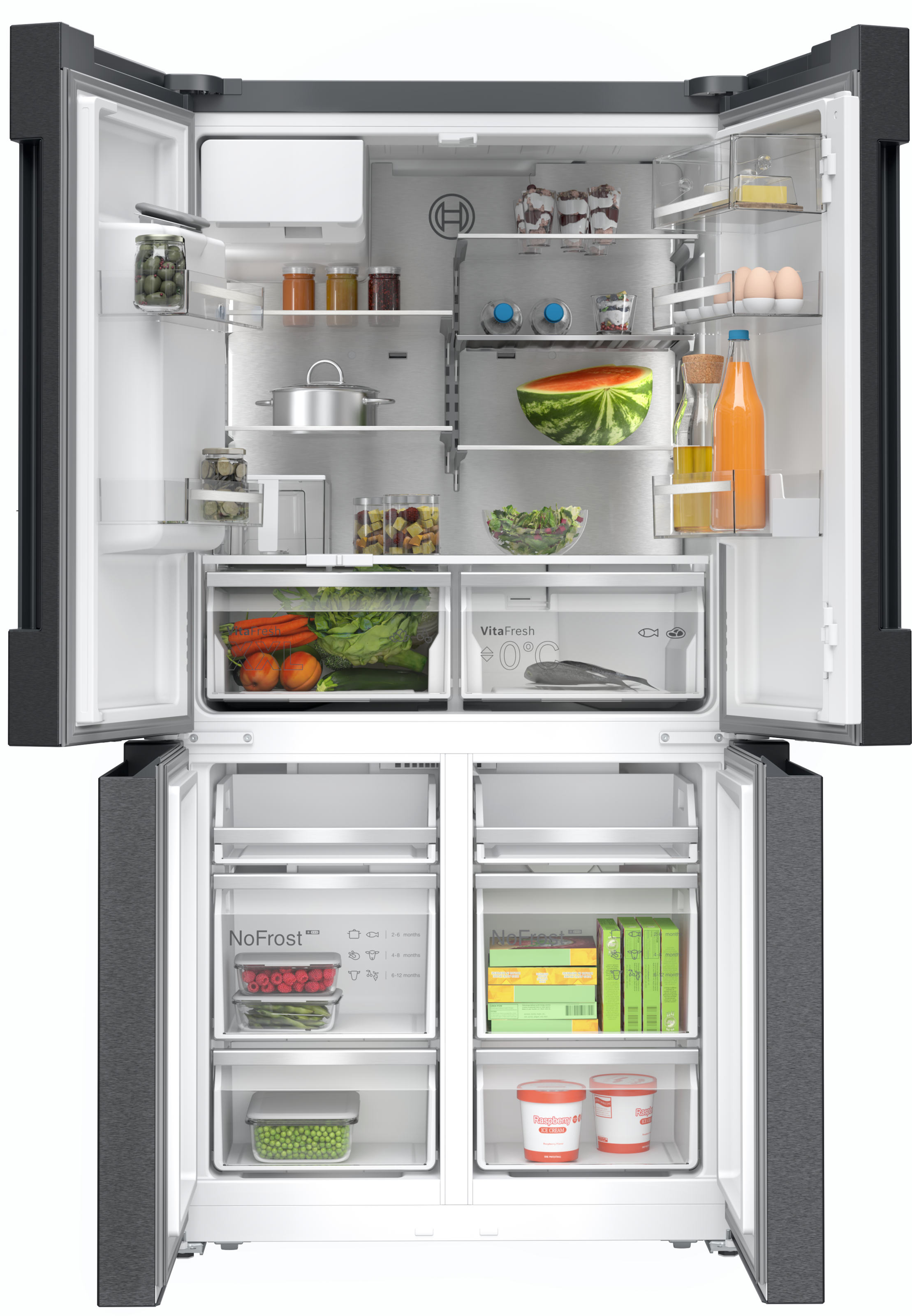 BOSCH Multi Door Serie 6 »KFI96AXEA«