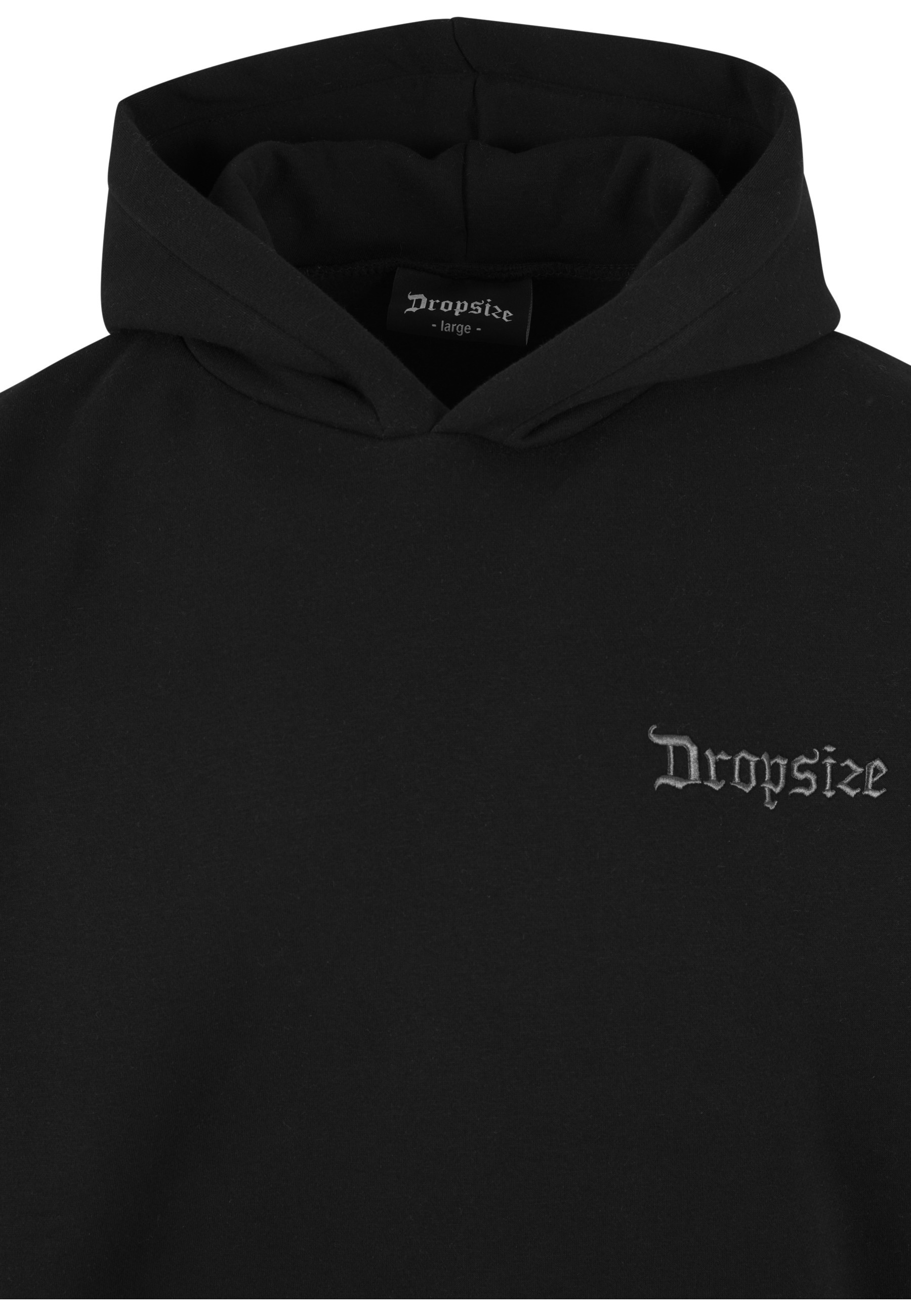 Dropsize Kapuzensweatshirt »Dropsize Herren Heavy Backlogo Hoodie«, 1
