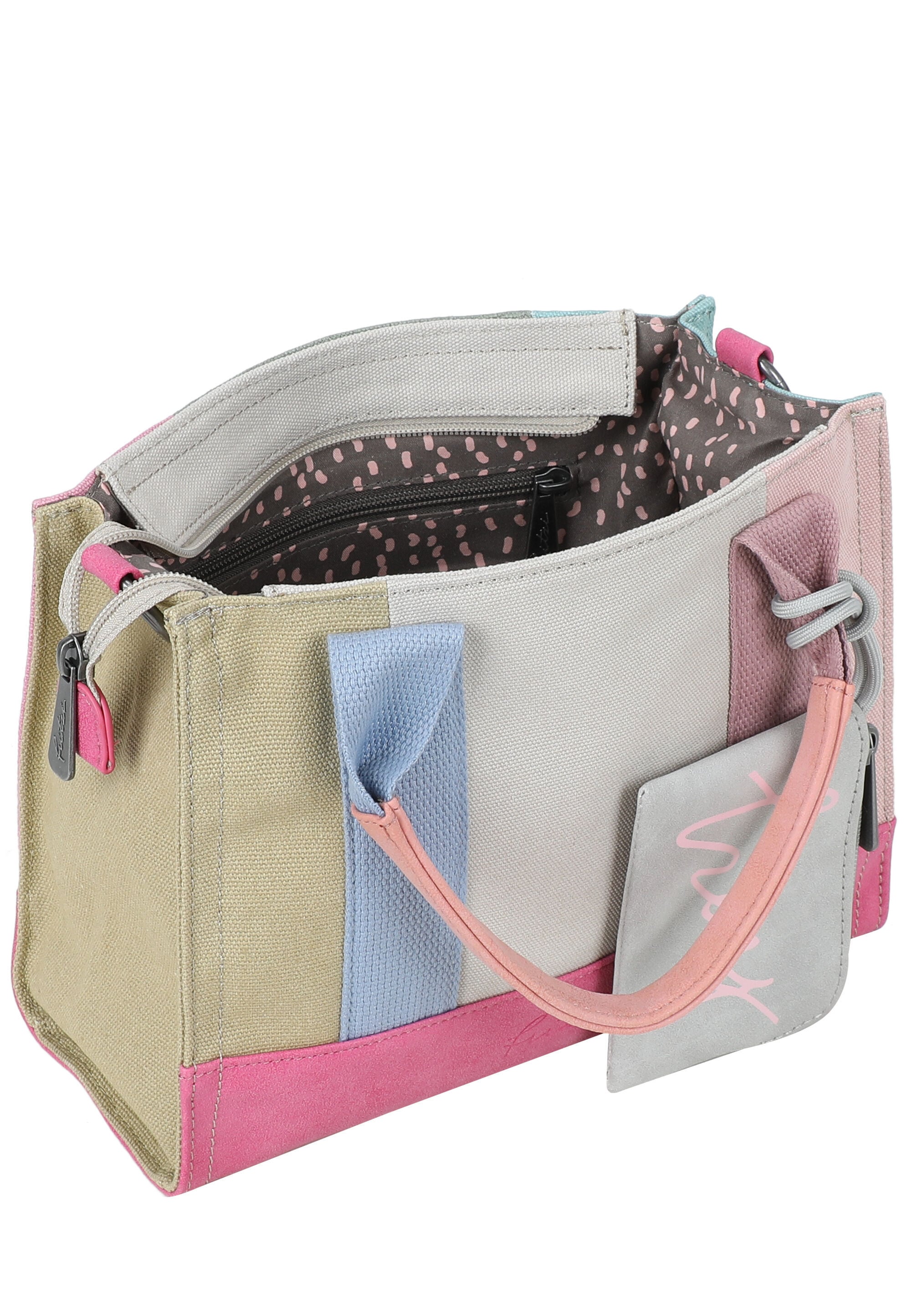 Fritzi aus Preußen Shopper »Izzy09 Limited Multi« mit abnehmbarem Anhänger