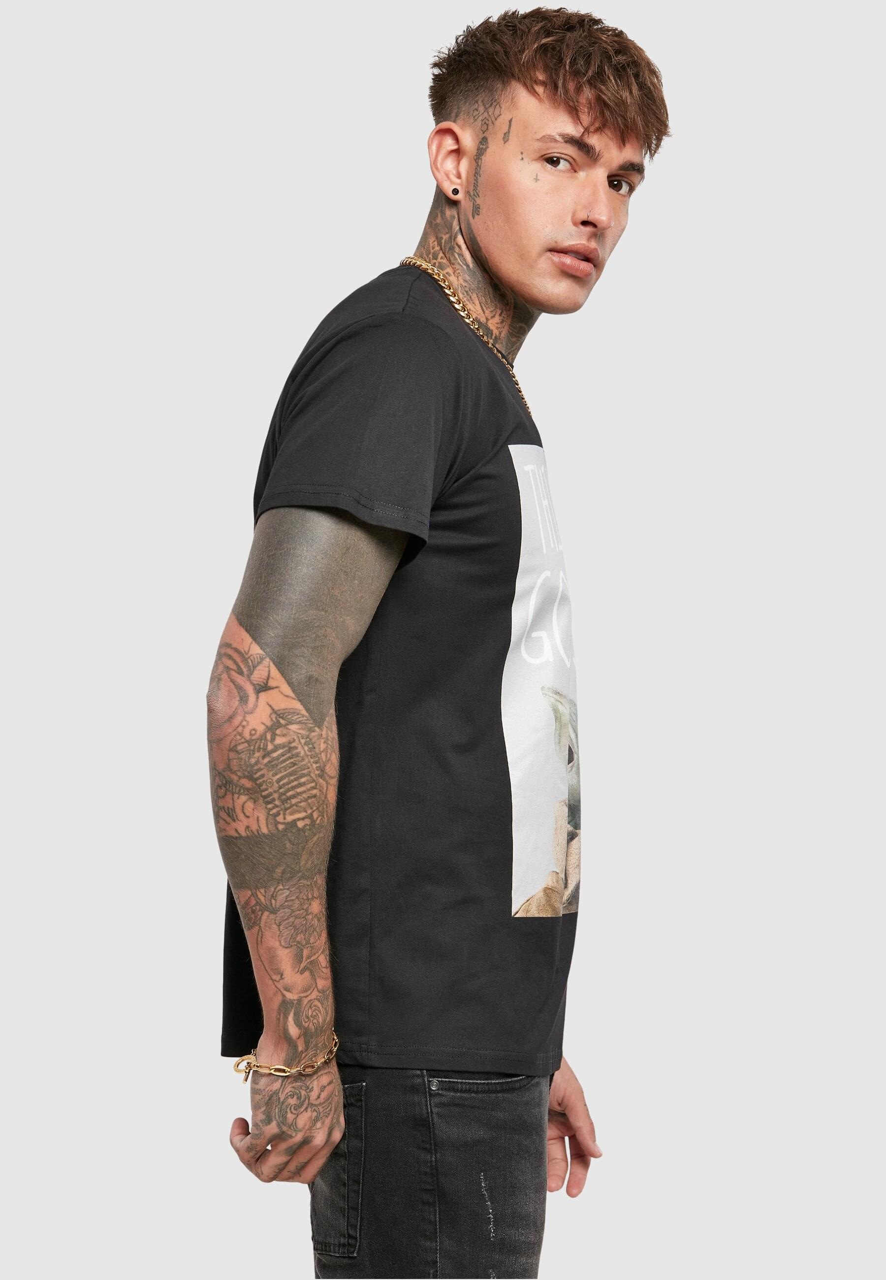 Merchcode T-Shirt »Merchcode Herren Baby Yoda Good Side Tee«, (1 tlg.)