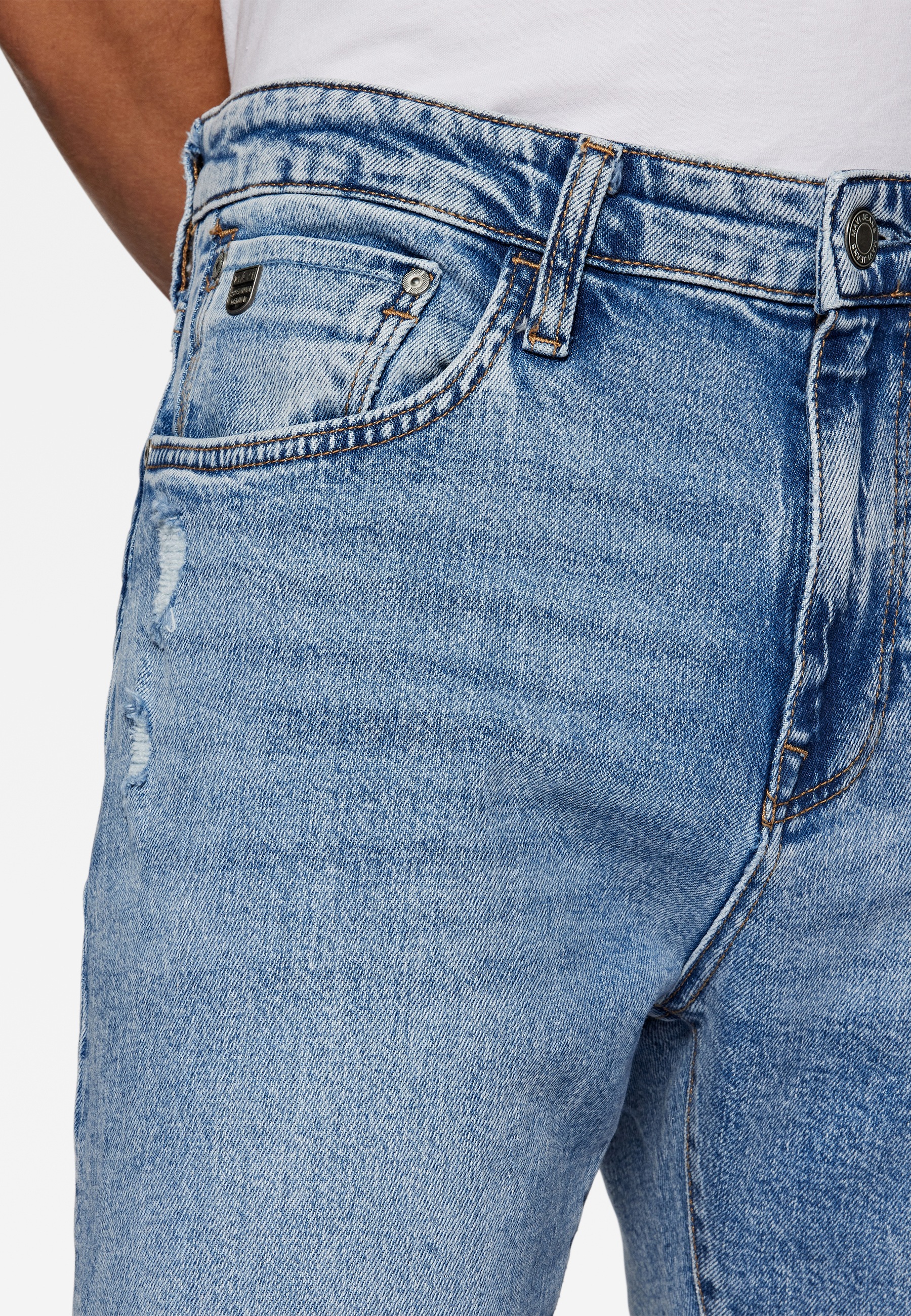 Mavi Loose-fit-Jeans »LISBON«, Loose Straight Jeans