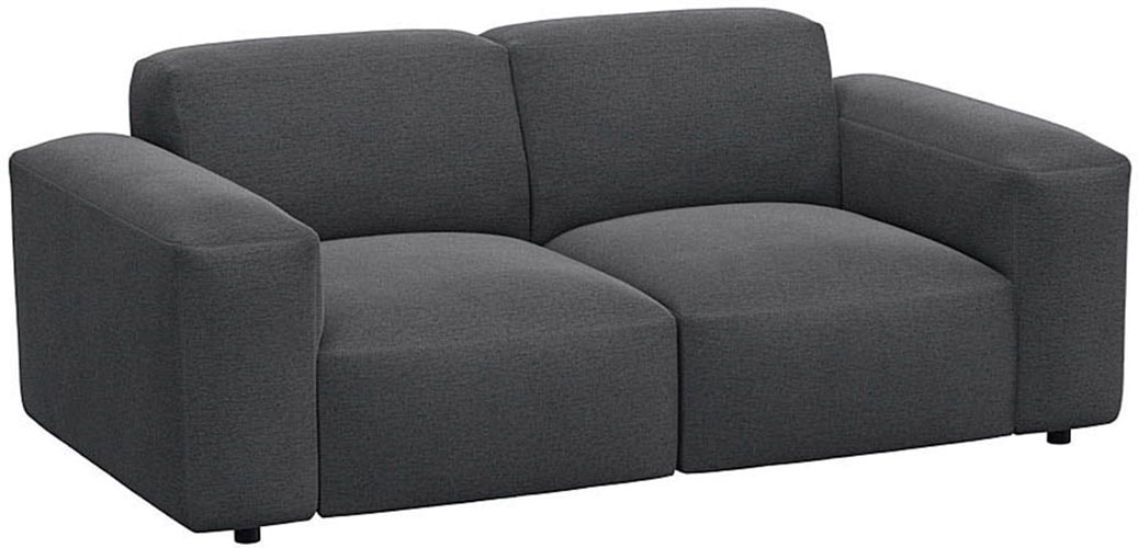 FLEXLUX 2-Sitzer »Lucera Sofa, super bequem durch hochwertigen Sitzaufbau mit Kaltschaum«, Designsofa, modern & anschmiegsam