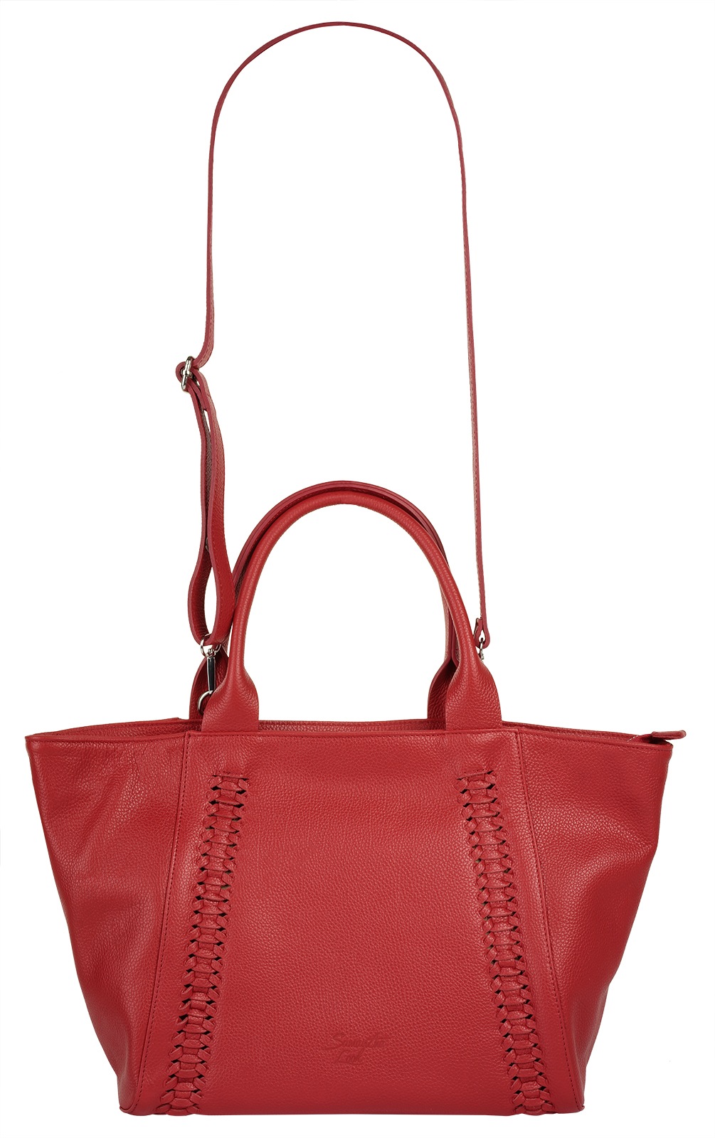 Samantha Look Shopper echt Leder, Made in Italy