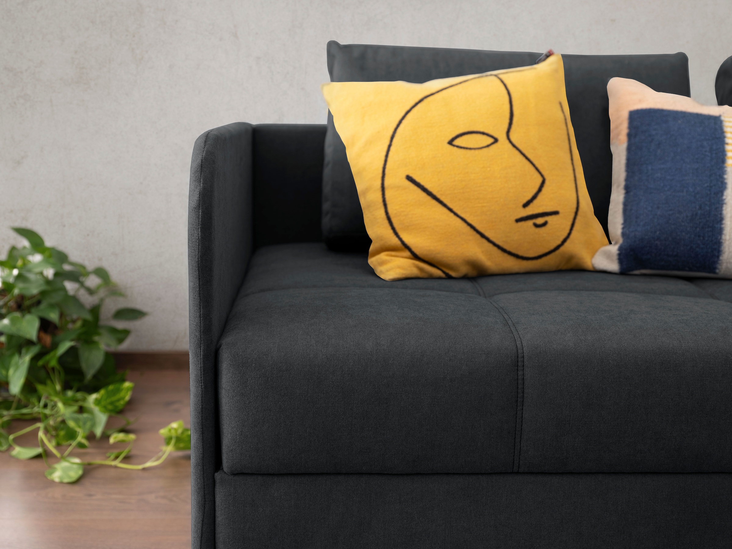 alina Schlafsofa »Marla«, inkl. Stauraum, Armlehne wahlweise links ode rechts
