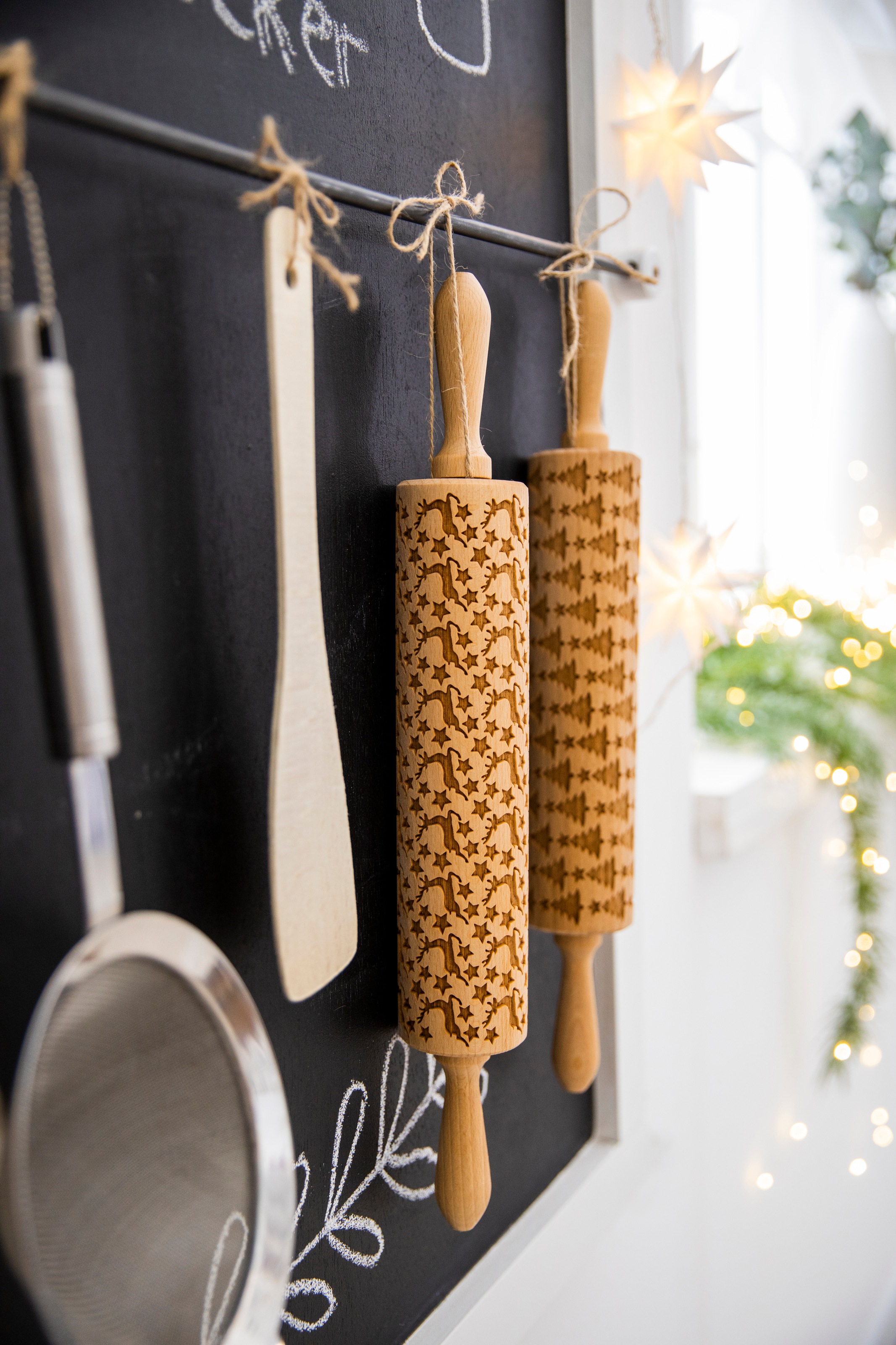folkroll Teigroller »3D-Motiv-Teigrolle«, Christbaum