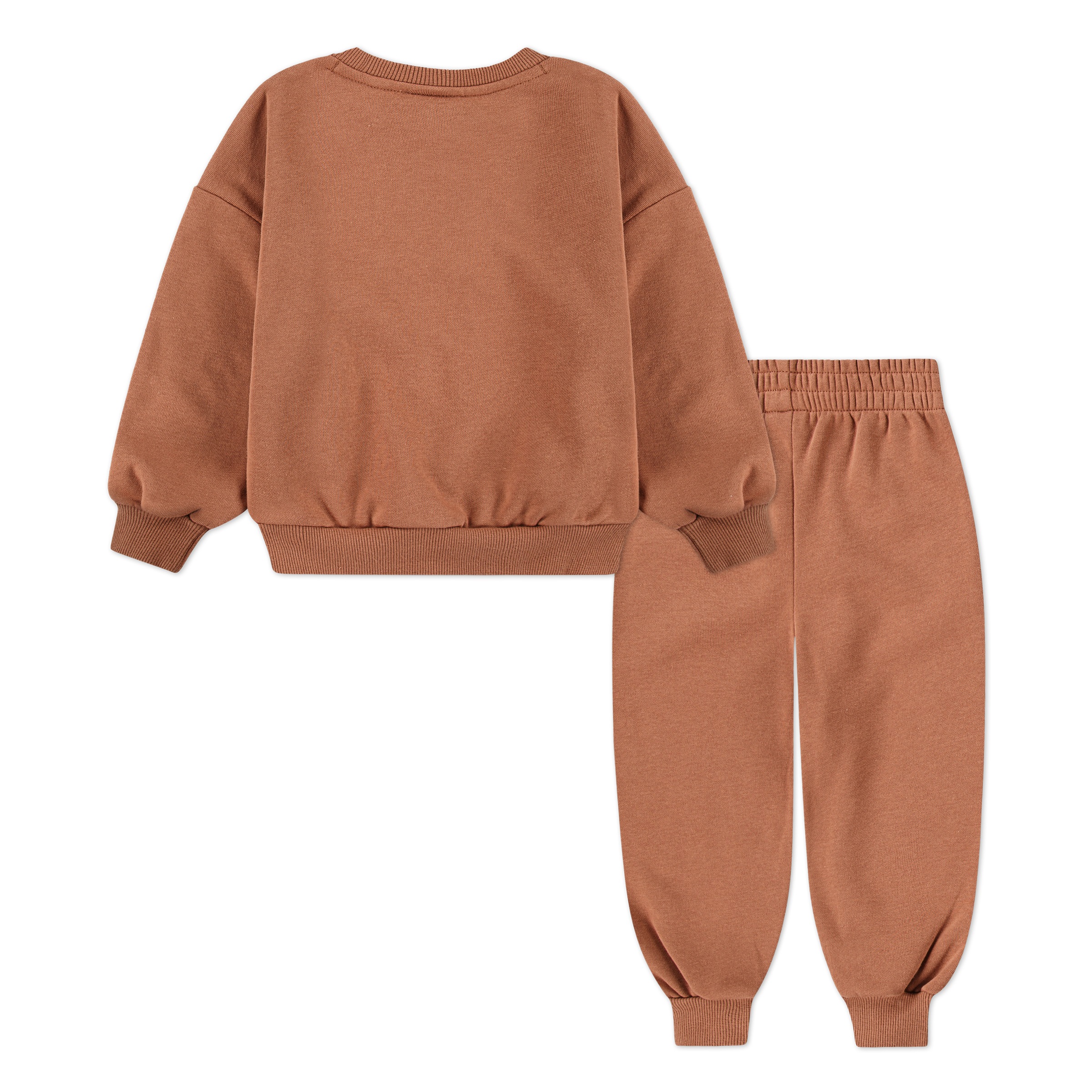 Nike Sportswear Jogginganzug »NKN ESSENTIAL FLEECE CREW SET« 2 tlg. für Babys, für Sportmode und Outdoormode, für bequemen Tragekomfort