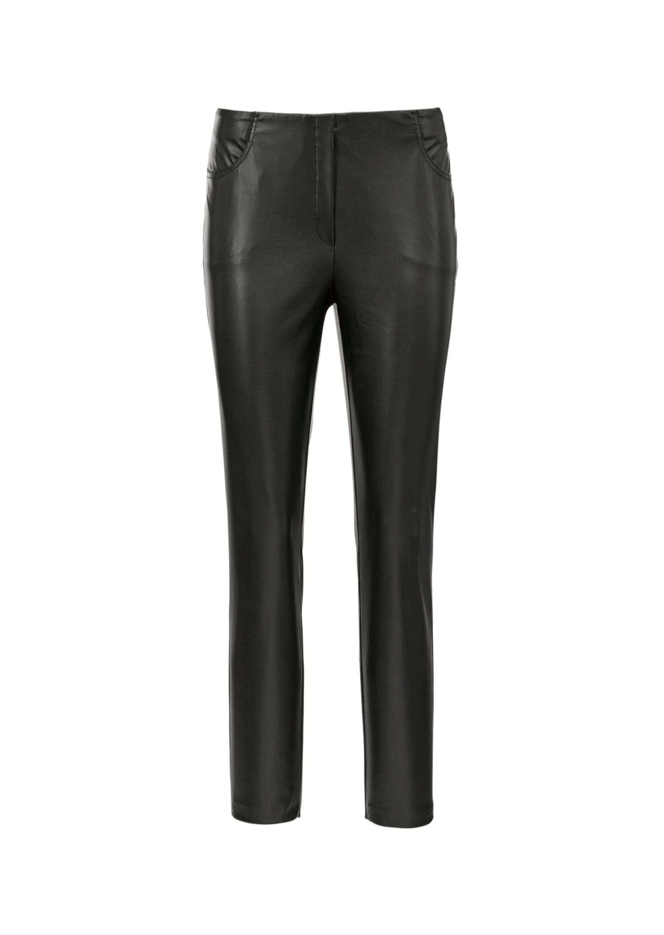 GOLDNER 2-in-1-Hose "Kurzgröße Hose in Lederoptik" günstig online kaufen