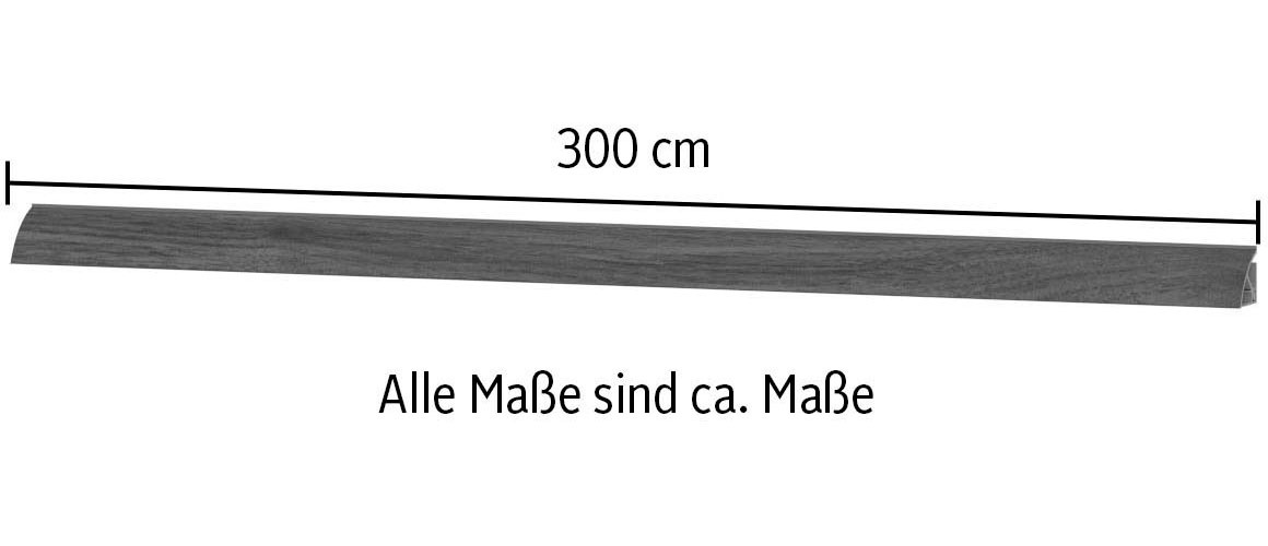 KOCHSTATION Abschlussleiste »"KS-Scafa"«, in verschiedenen Breiten, Stärke 4 cm