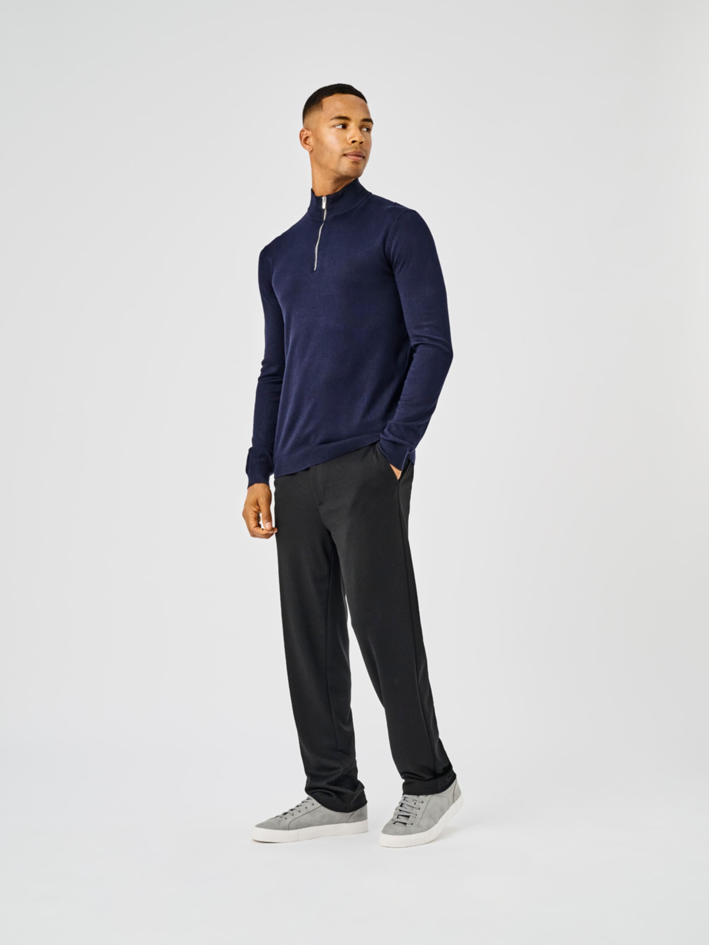 ONLY & SONS Strickpullover »ONSWYLER LIFE REG 14 HALF ZIP KNIT NOOS«
