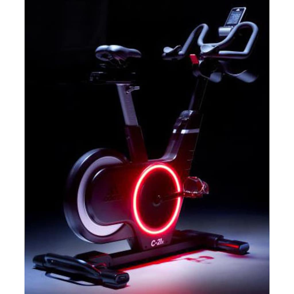 adidas Performance Speedbike »Heimtrainer "C-21x"«, (mit Brustgurt), mit LED-Beleuchtung