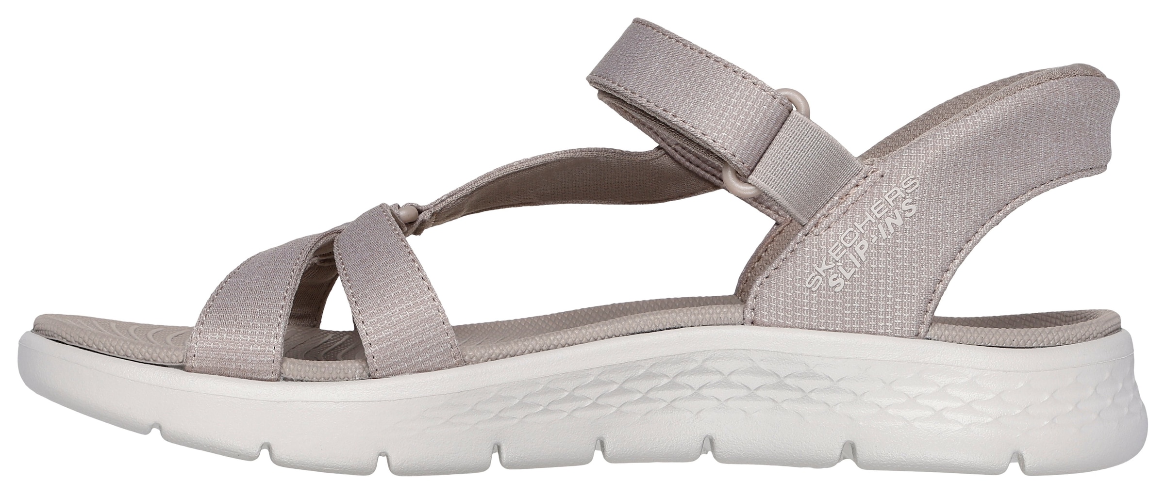Skechers Sandale »GO WALK FLEX SANDAL-ILLUMINATE«, Sandalette, Trekking Sandale mit Gogo Mat Fußbett