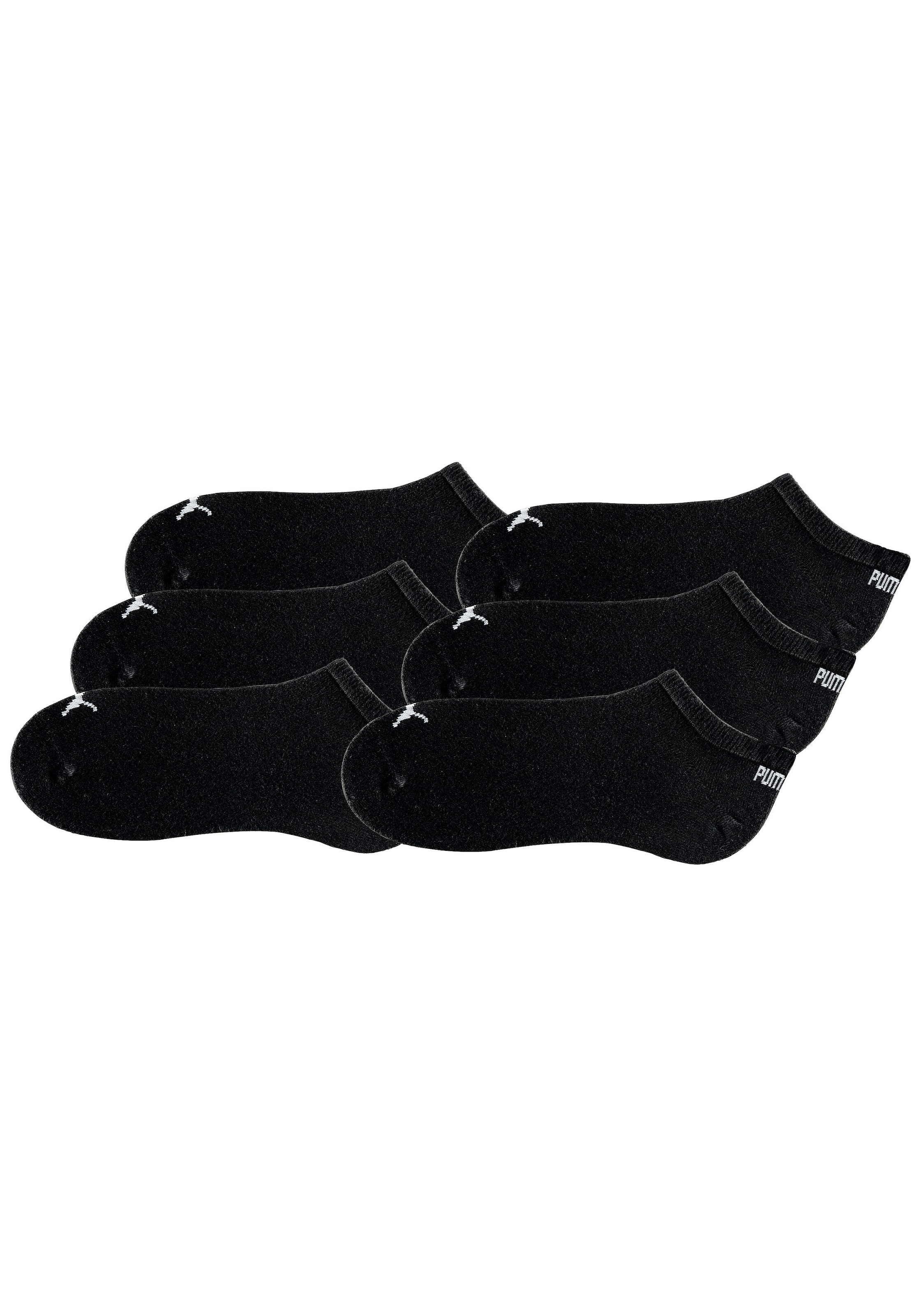 PUMA Sneakersocken, (6er-Pack), mit eingestricktem Markenlogo