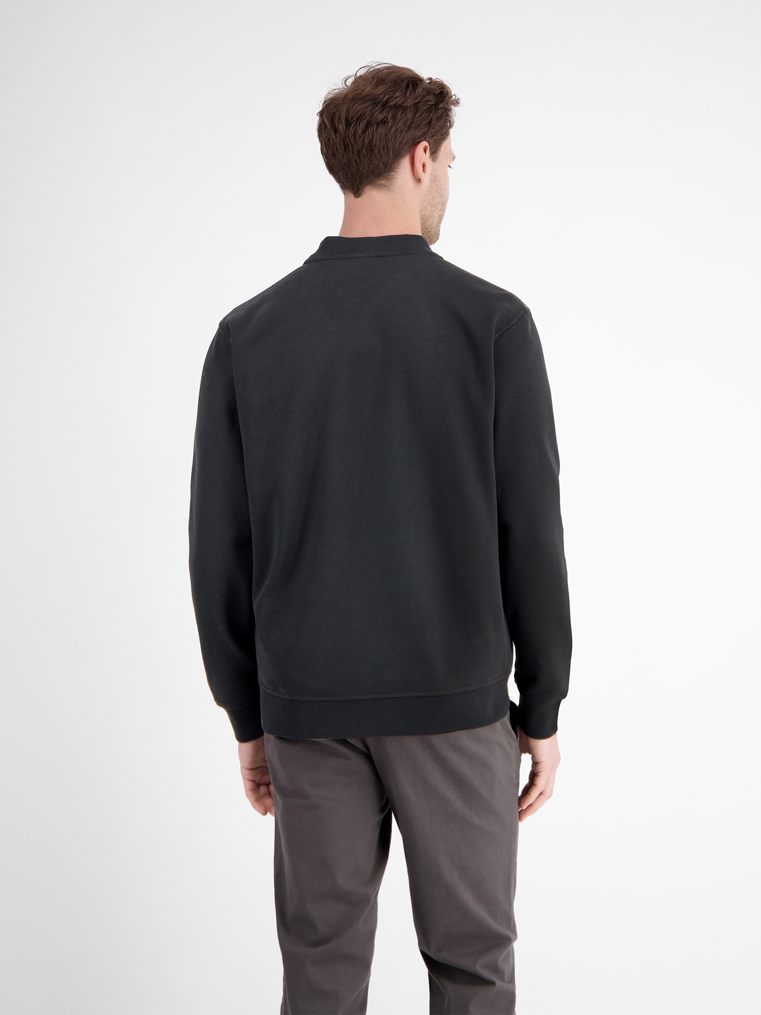 LERROS Sweatjacke »LERROS College-Sweatjacke für Herren«