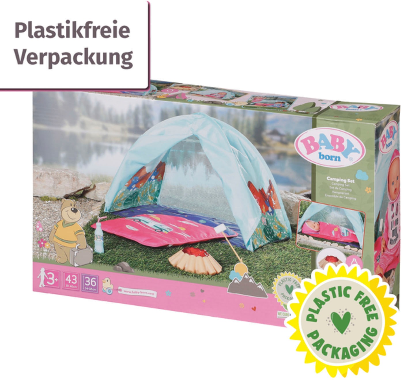 Baby Born Puppen Zelt »Weekend Camping Set«