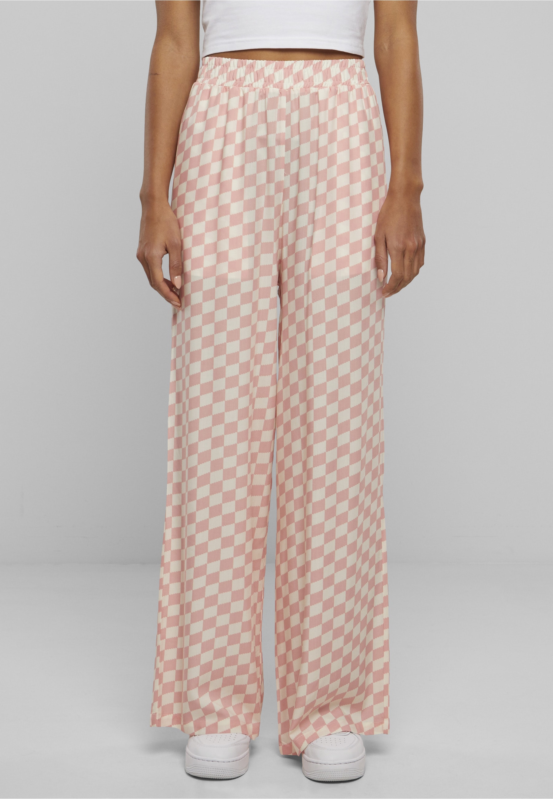 URBAN CLASSICS Stoffhose »Urban Classics Damen Ladies Viscose Resort Pants«