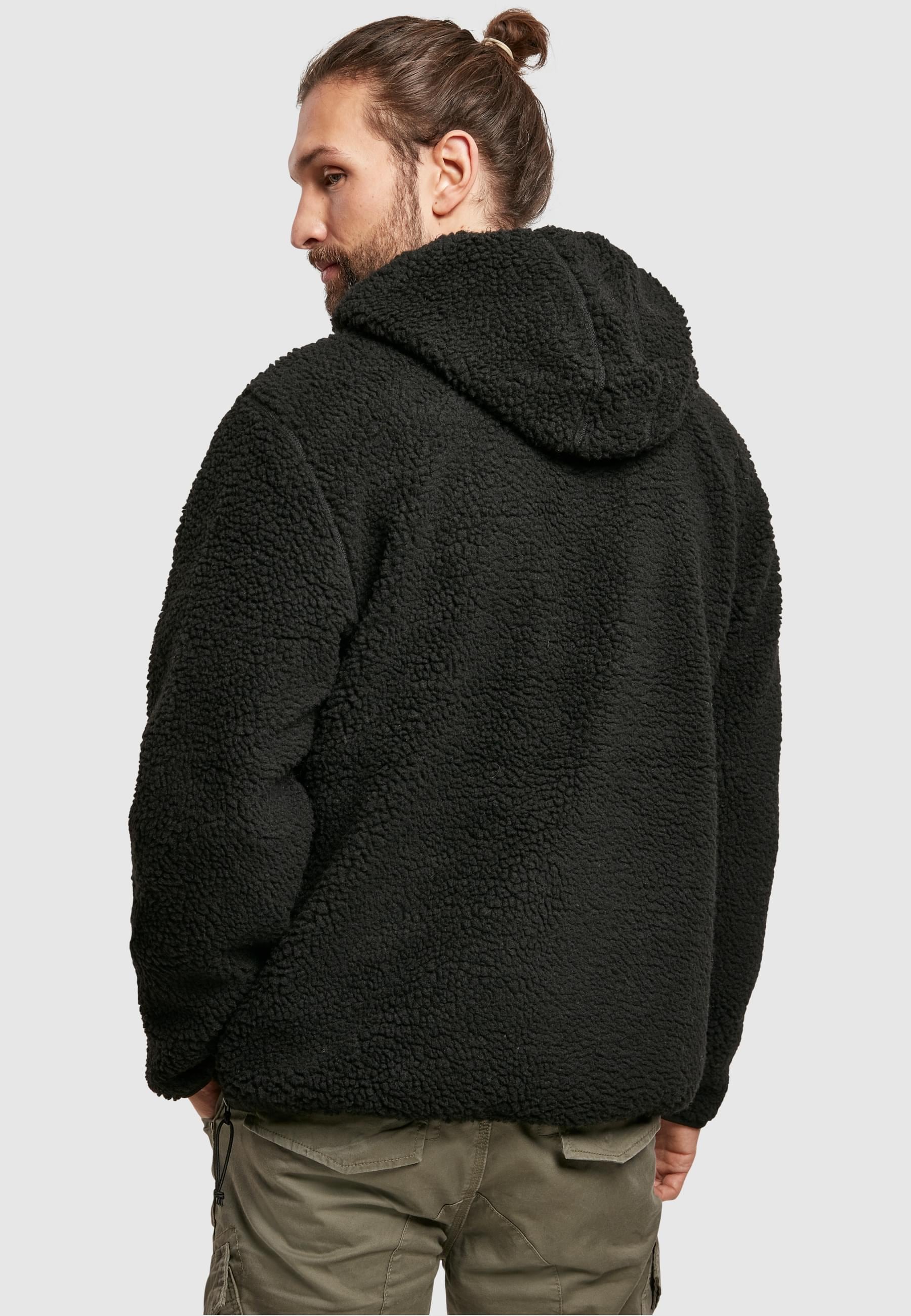 Brandit Anorak »Brandit Herren Teddyfleece Worker Pullover«, (1 St.), mit Kapuze