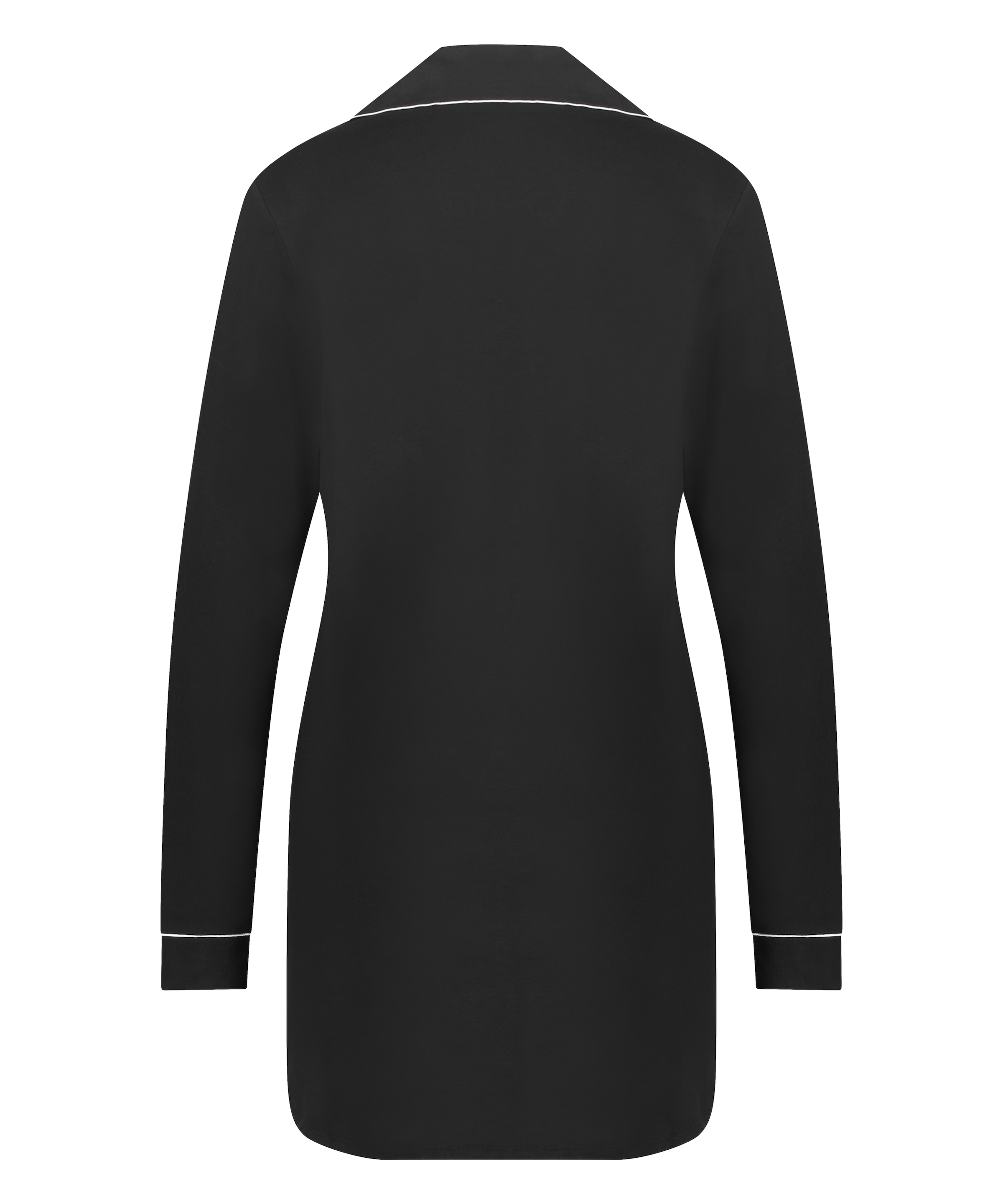 Hunkemöller Pyjama »Langärmeliges Jersey-Hemdkleid Essential«