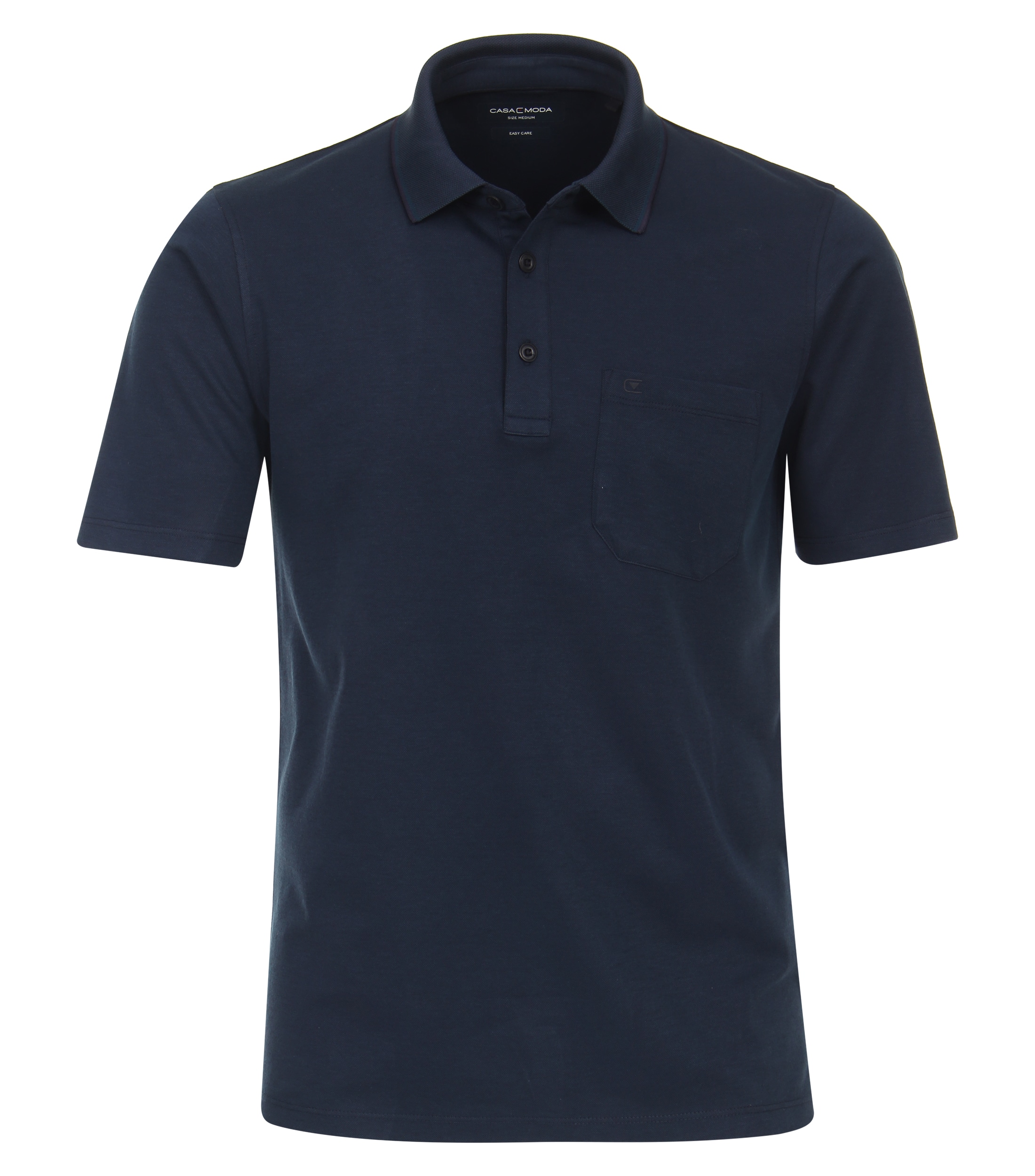 CASAMODA Poloshirt "CASAMODA Polo-Shirt uni" günstig online kaufen