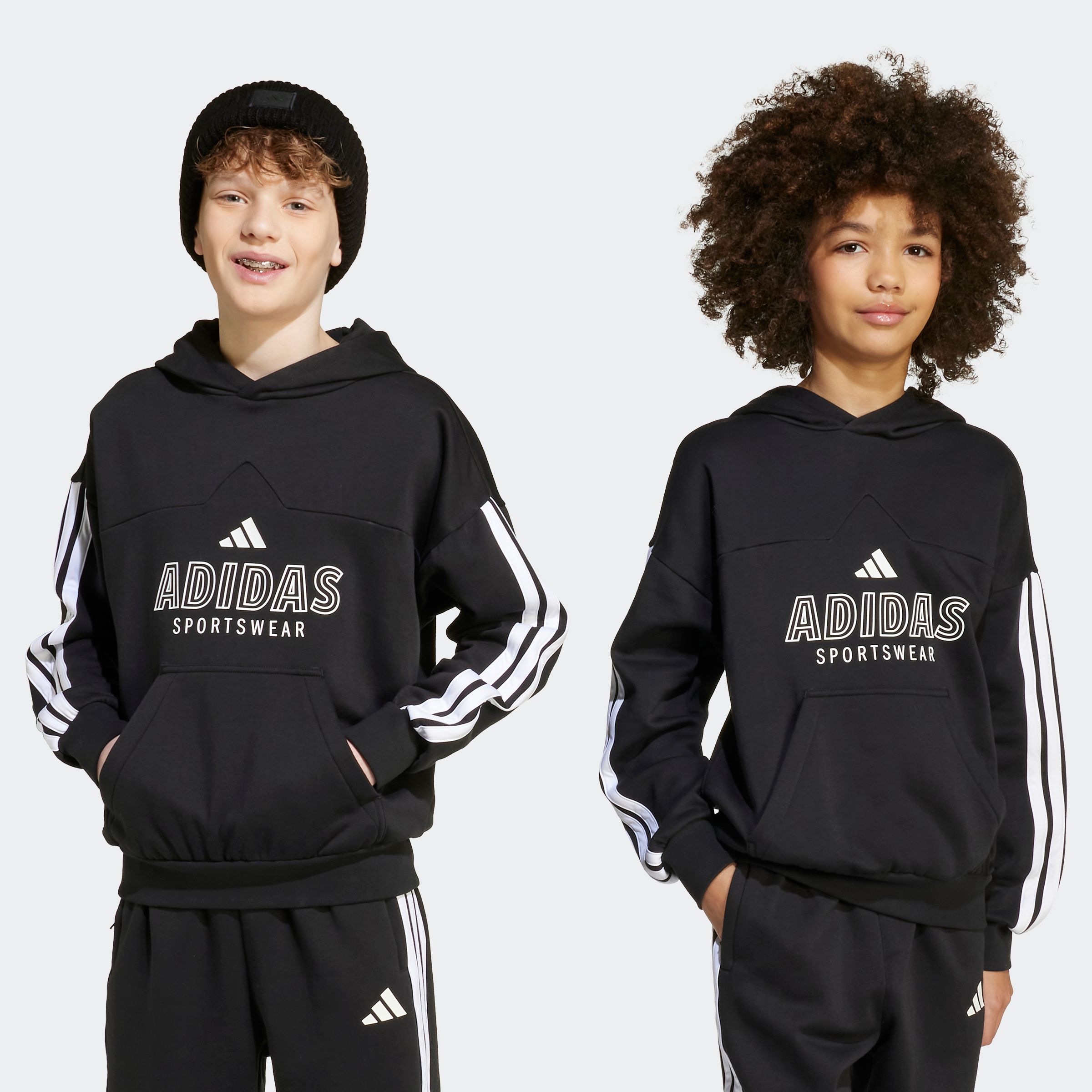 adidas Sportswear Kapuzensweatshirt "HOUSE OF TIRO FLEECE KIDS HOODIE"