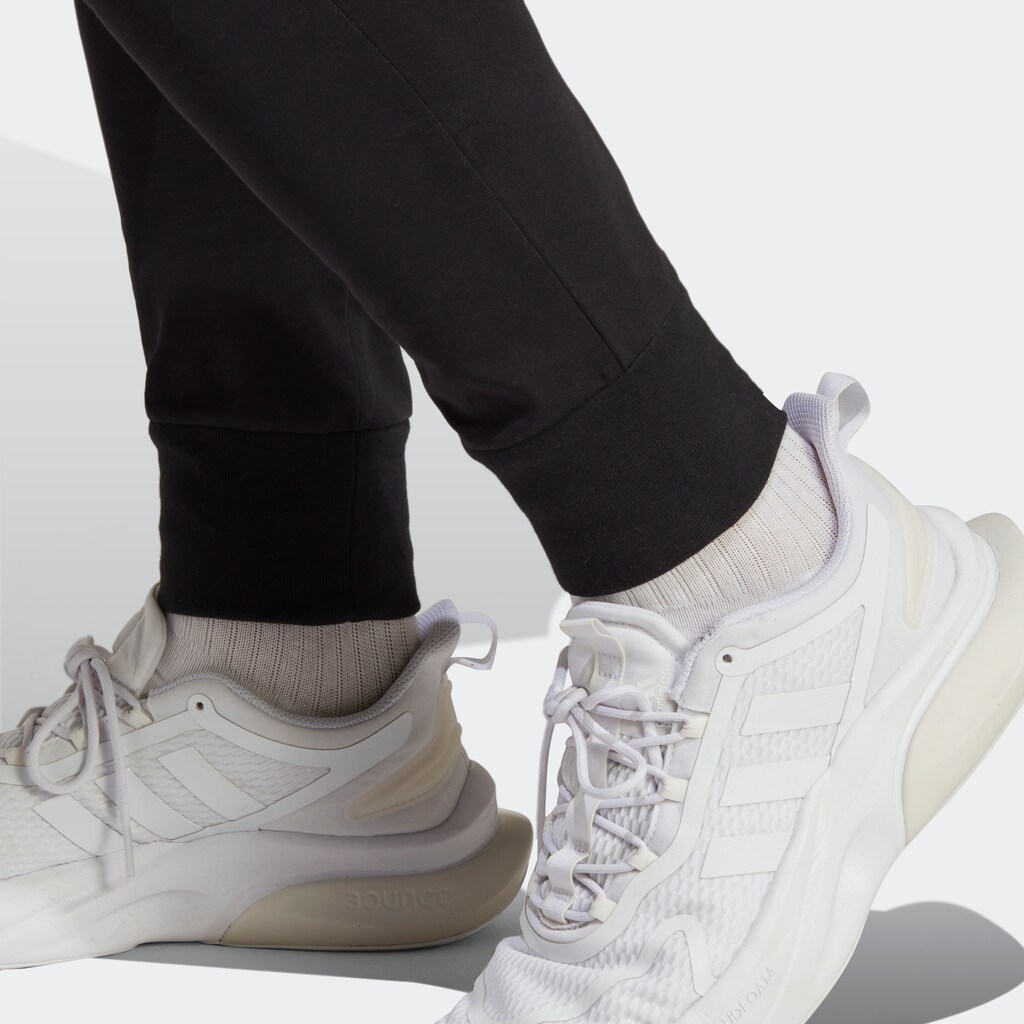 adidas Sportswear Sporthose »ESSENTIALS SINGLE JERSEY TAPERED CUFF HOSE«, (1 tlg.)