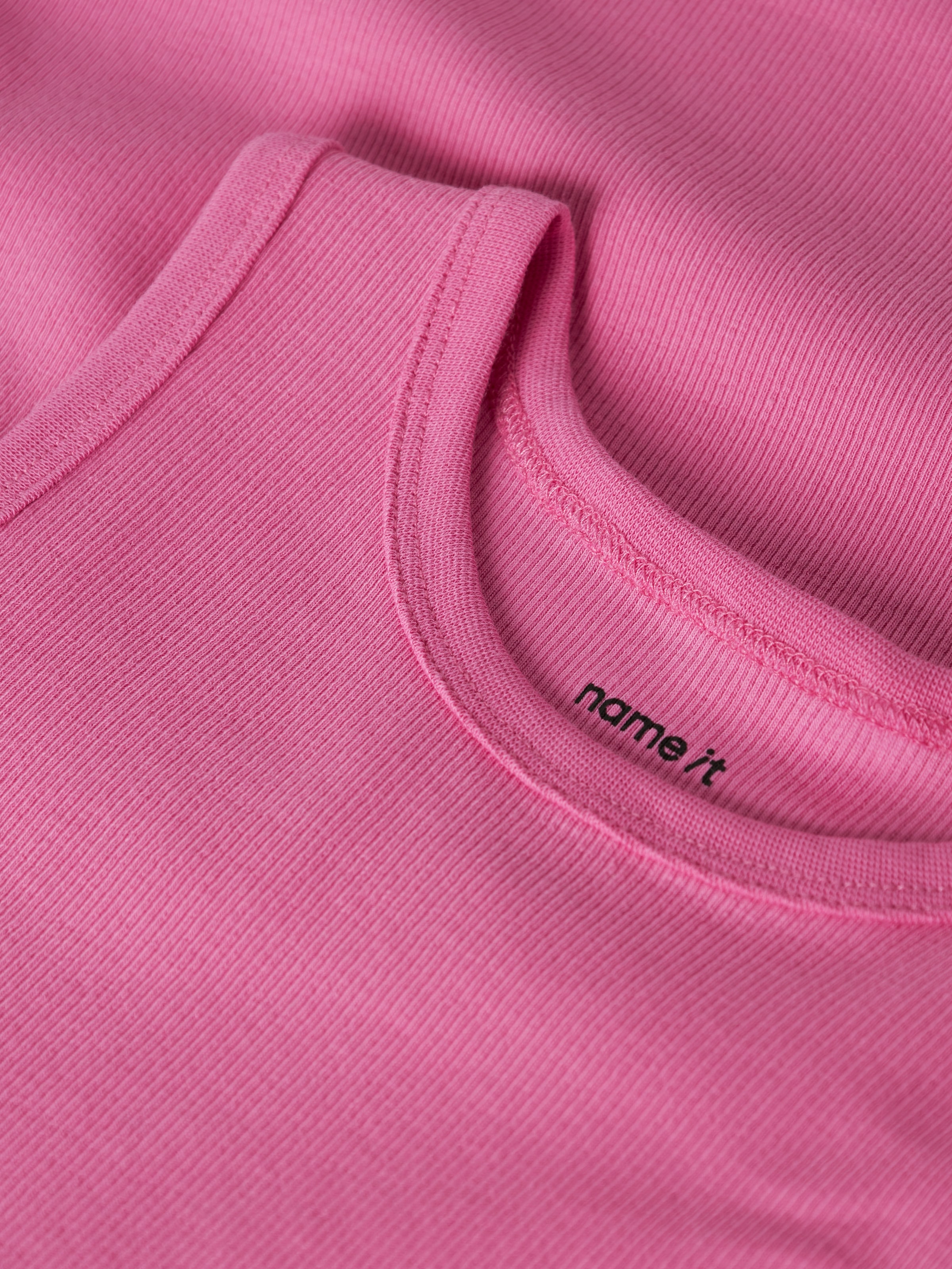 Name It Jerseykleid »NKFNAKAL SL SLIM DRESS NOOS« Baumwollmischung, Jersey Rippware