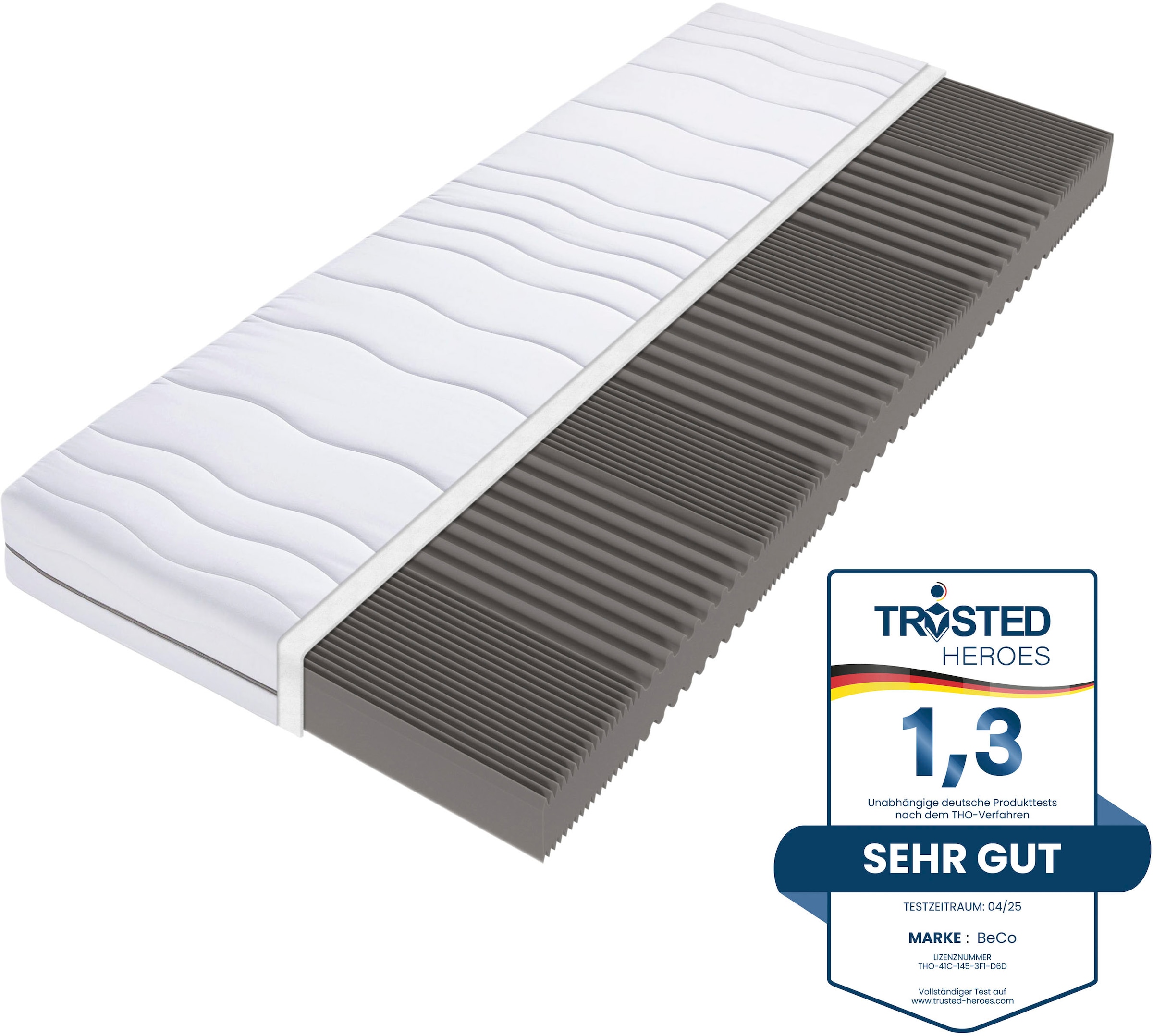 Beco Komfortschaummatratze "Matratze Dream Flex, 7-Zonen-Komfortschaummatra günstig online kaufen