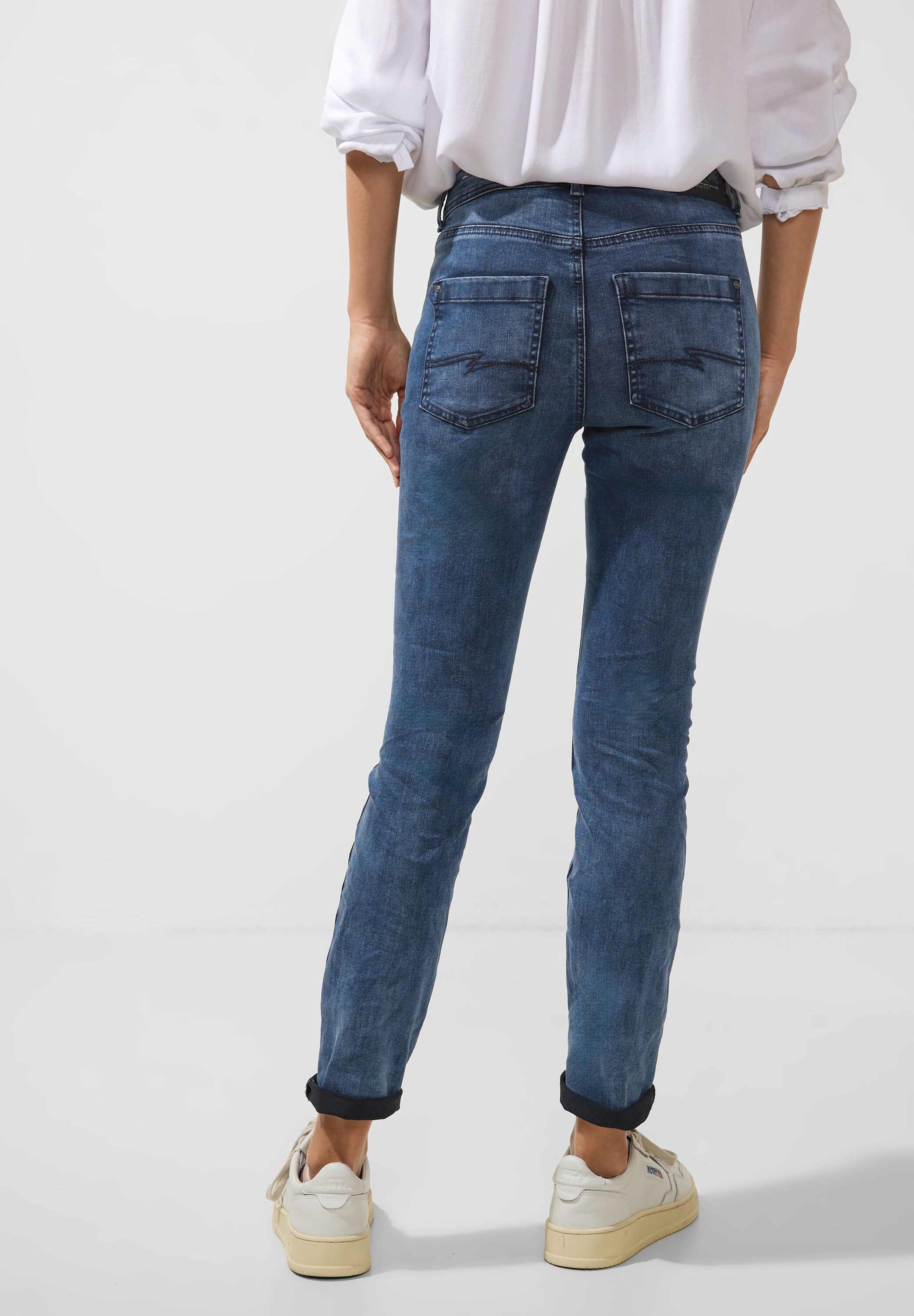 STREET ONE Slim-fit-Jeans, 4-Pocket Style bestellen BAUR online 