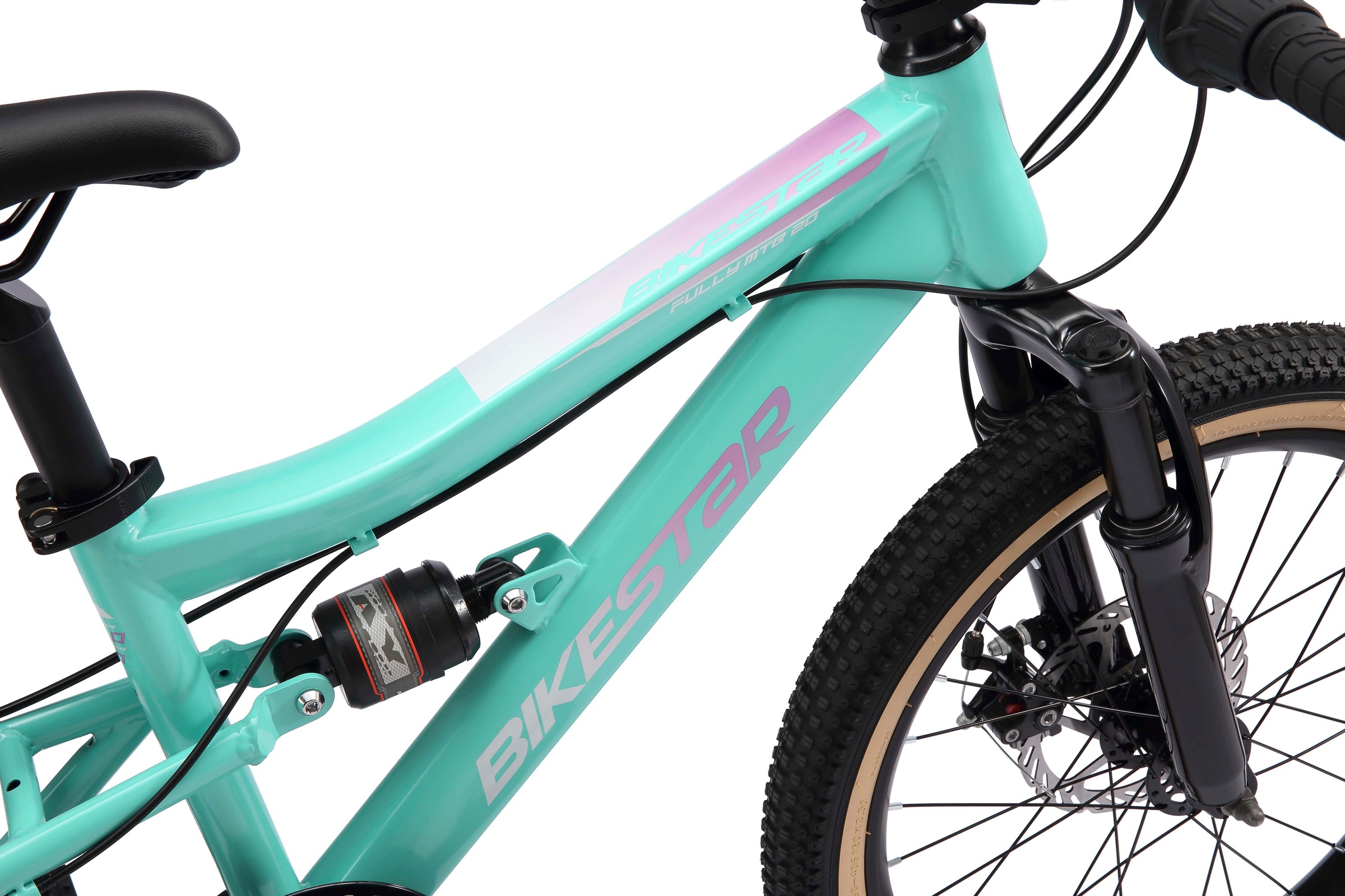 Bikestar Jugendfahrrad, 7 Gang, Shimano, RD-TY21 Schaltwerk, Kettenschaltung
