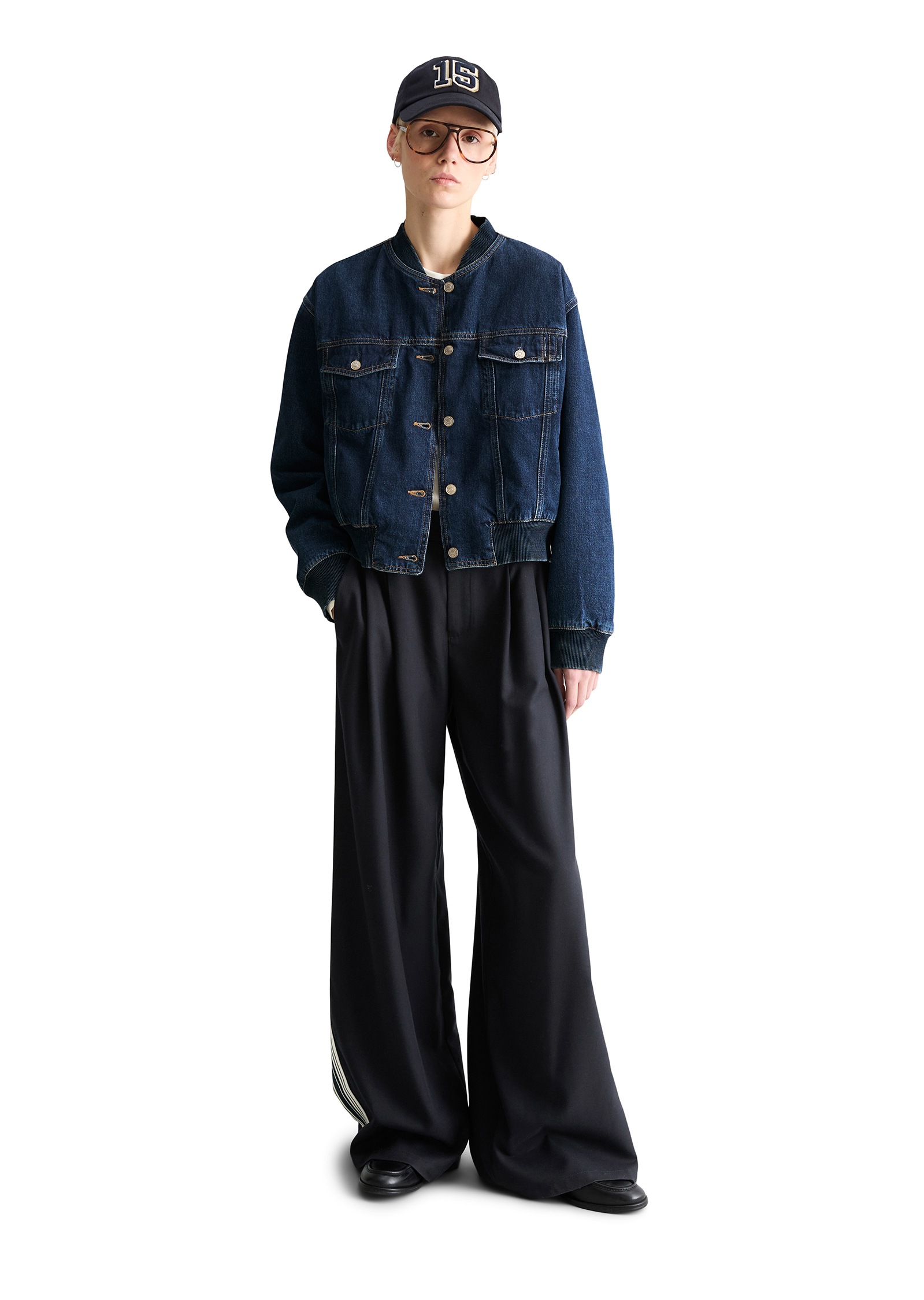 Marc O'Polo DENIM Jeansjacke »aus Rigid Denim« ohne Kapuze