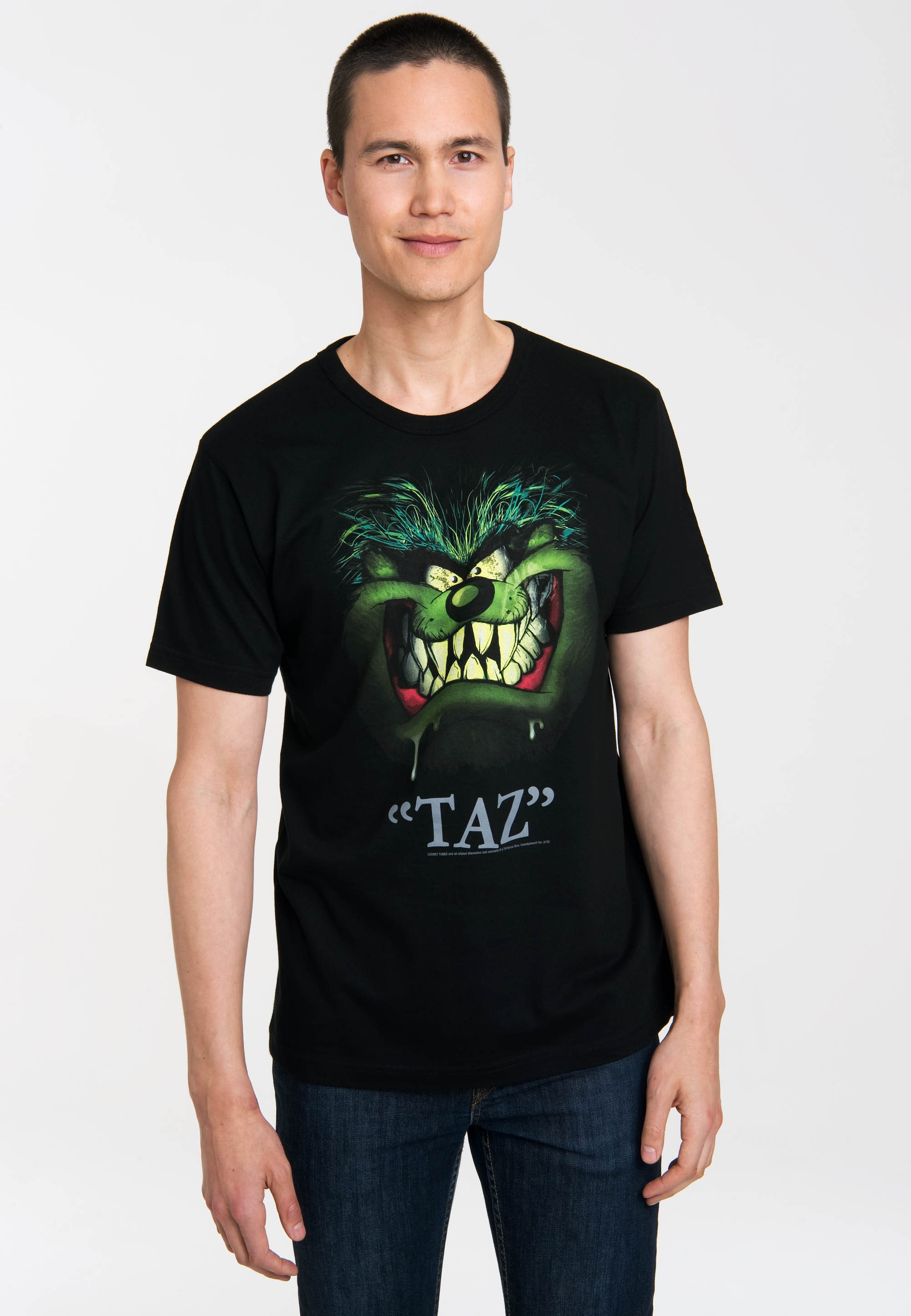 LOGOSHIRT T-Shirt Taz - kaufen | »Looney Tunes BAUR Looney mit Tunes-Print Portrait«, ▷