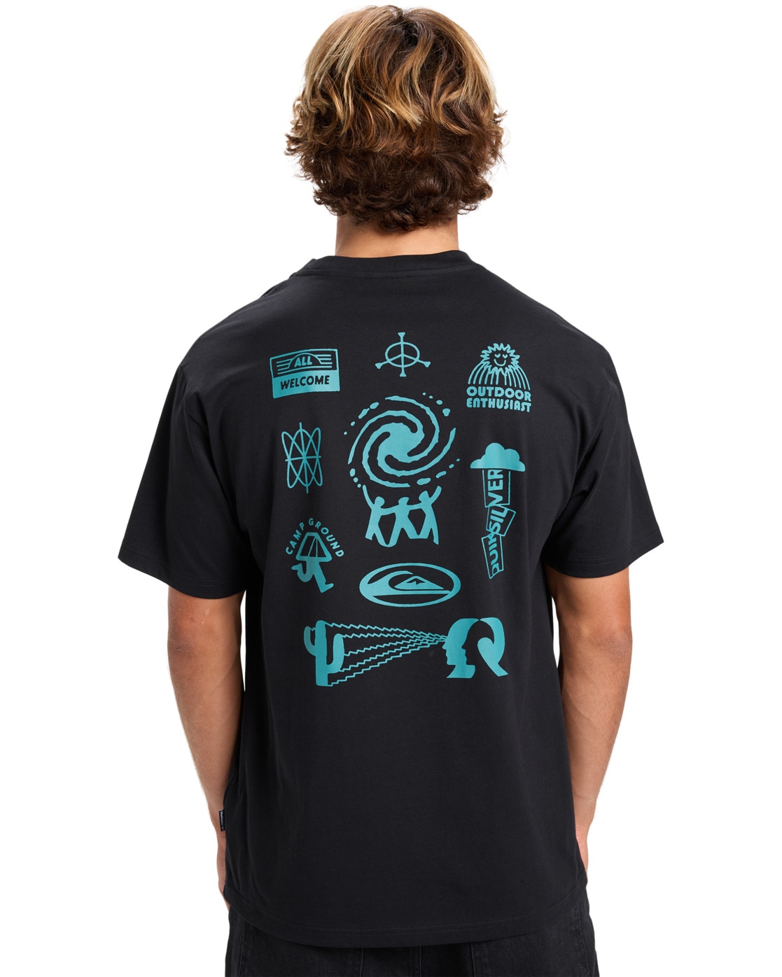 Quiksilver T-Shirt »Pto Welcome All«