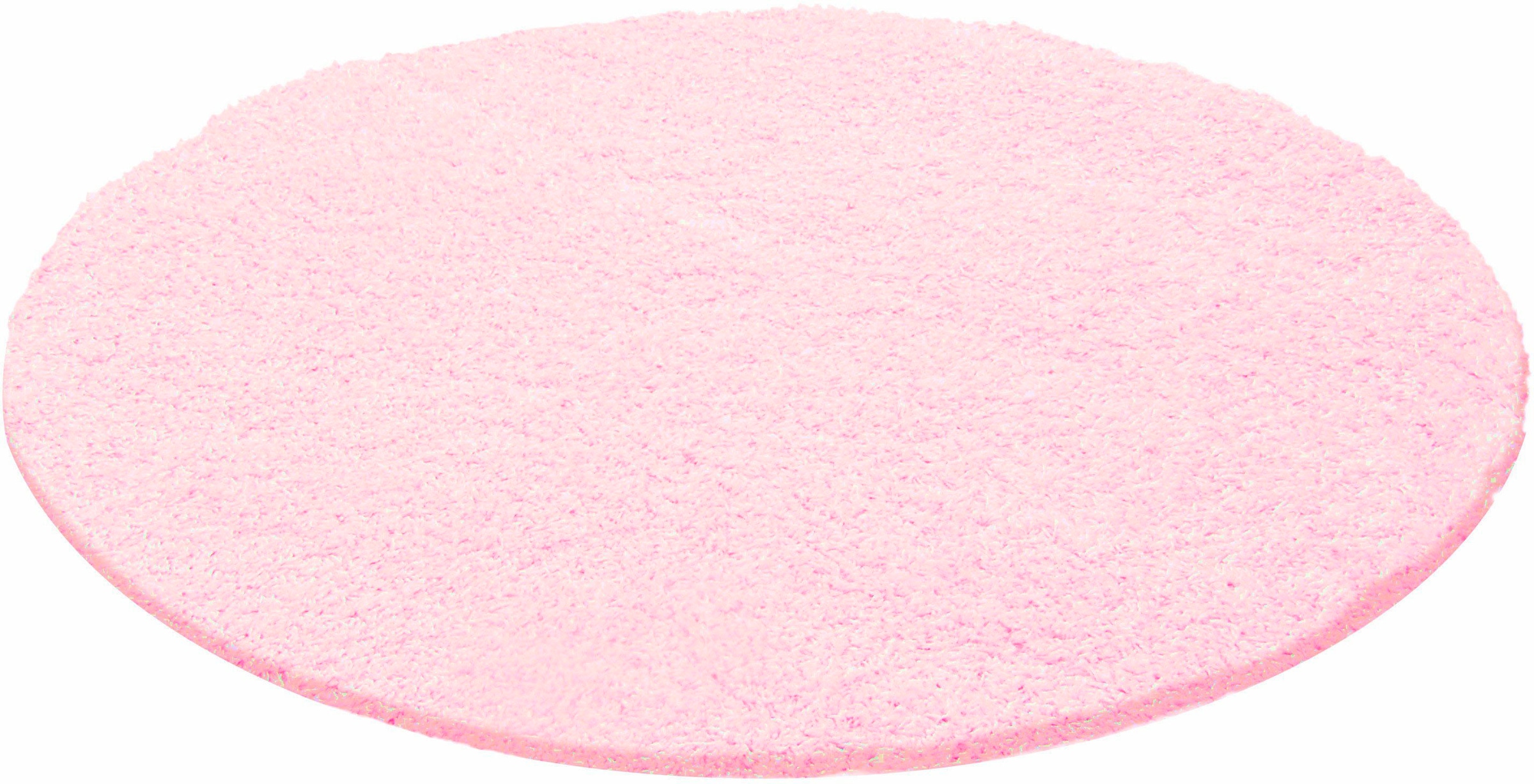 OTTO home Teppich "Viva rund" rund 45 mm Höhe Uni-Farben, einfarbig, besond günstig online kaufen