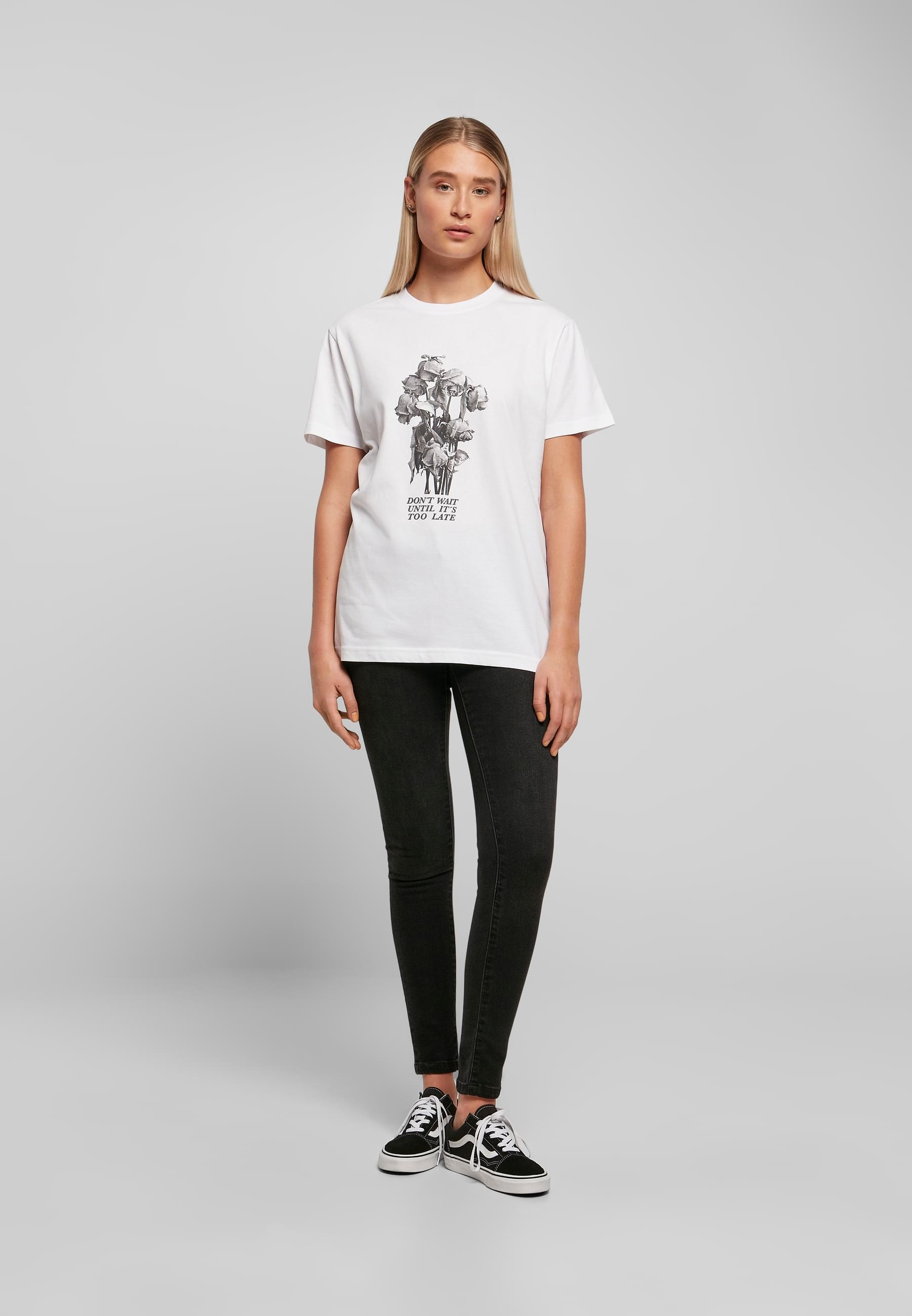 MisterTee T-Shirt »MisterTee Herren Don´t Wait Rose Tee«, (1 tlg.)