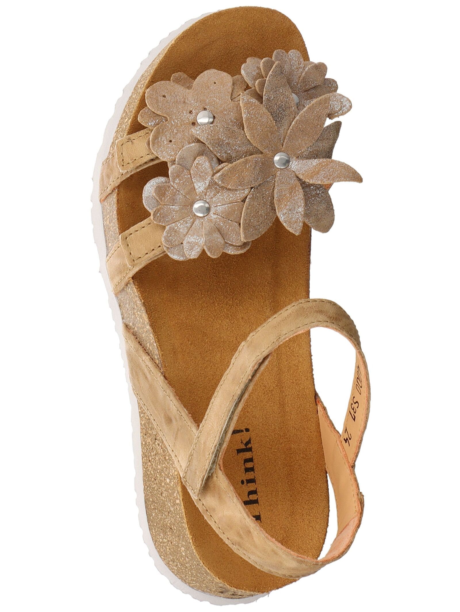 Think! Riemchensandale »Think! Sandalen Leder«