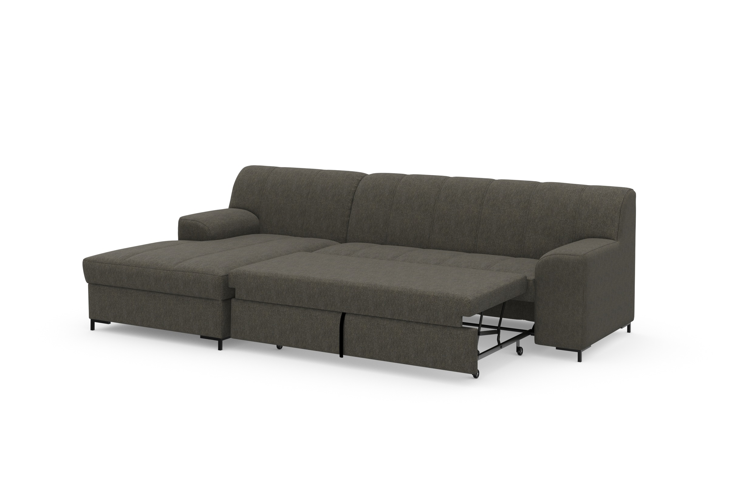 INOSIGN Ecksofa »Balme L-Form«, Inkl. Zierkissen, wahlweise mit Bettfunktion