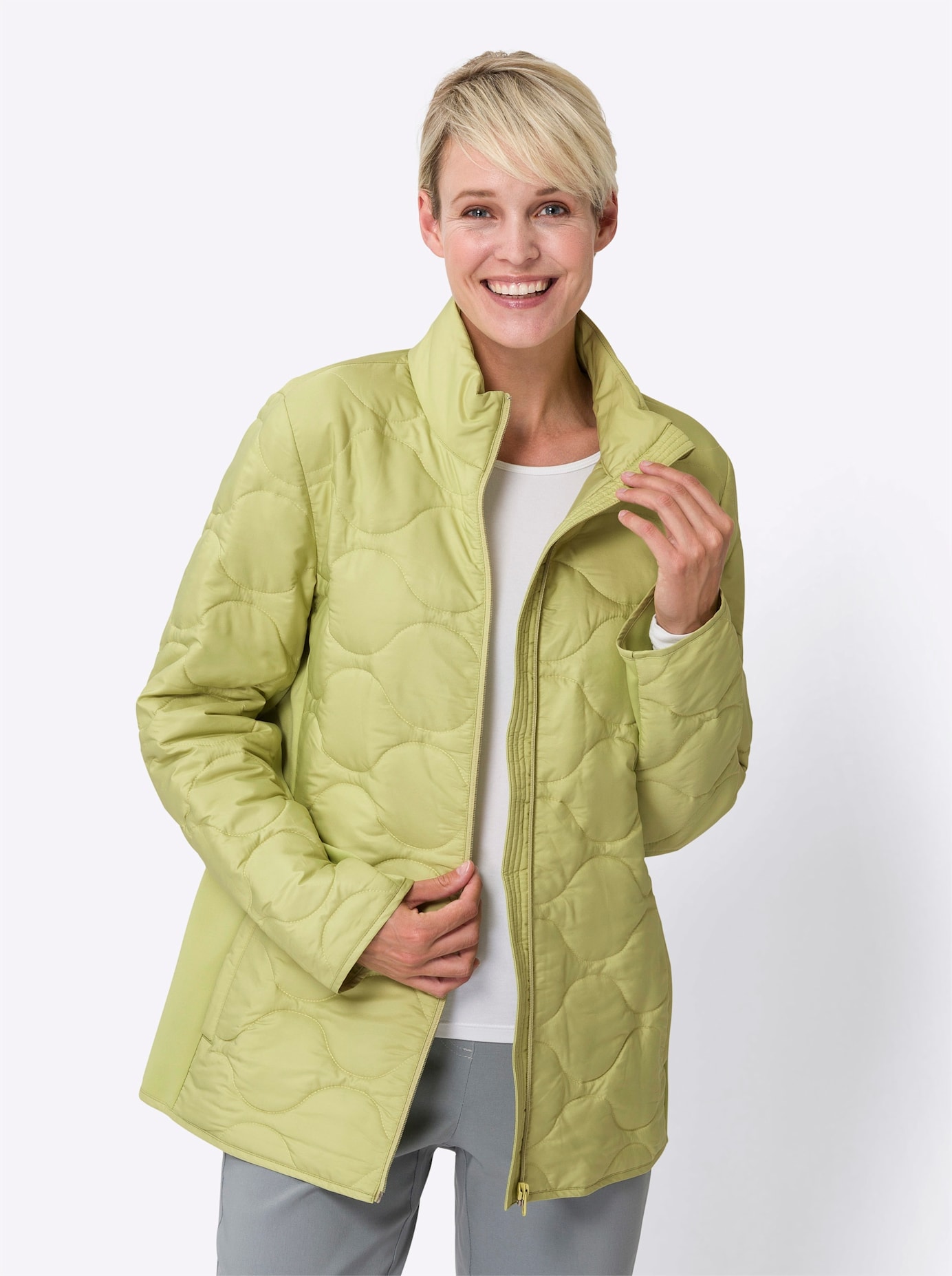 Classic Basics Steppjacke, ohne Kapuze