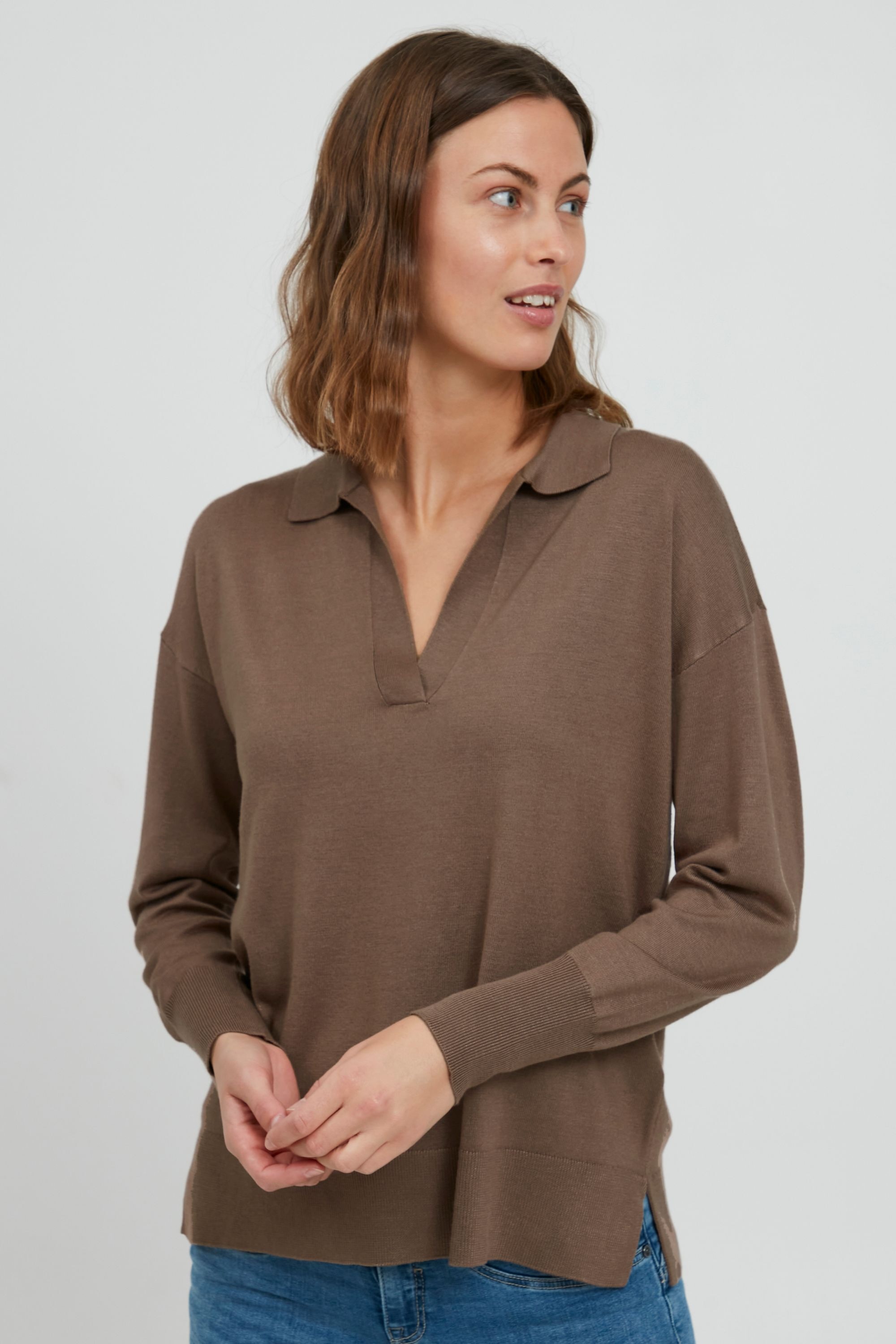 fransa Strickpullover »Strickpullover FREmalva«