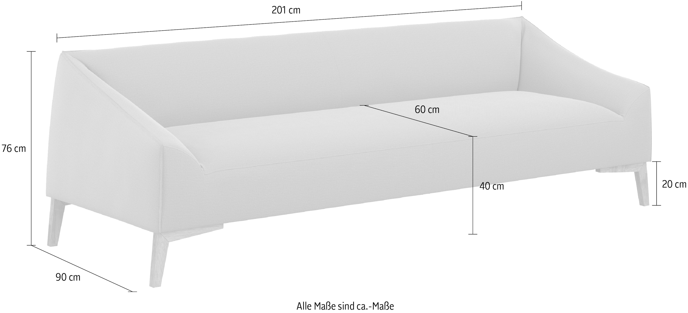 2-Sitzer »dolce« bestellen BAUR machalke® |